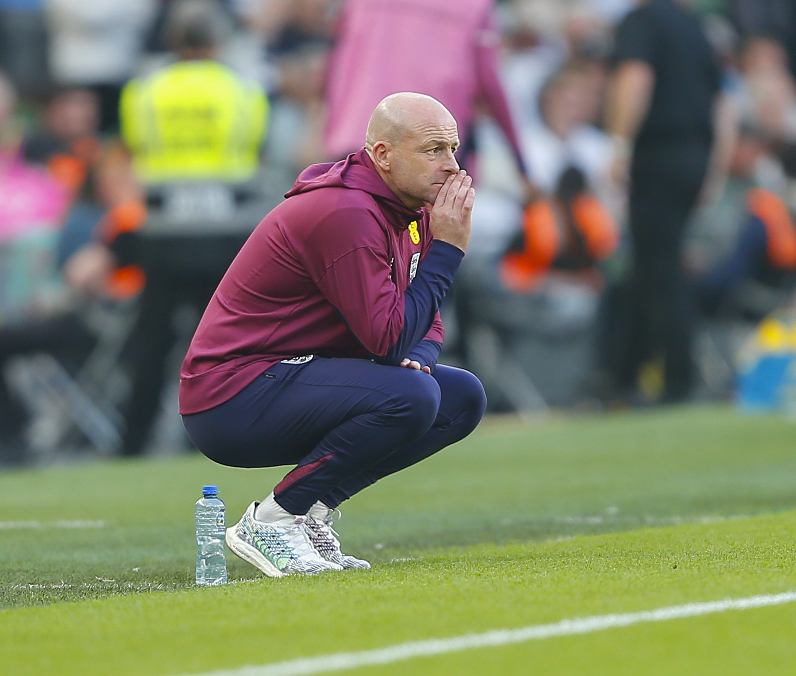 Lee Carsley avec l'Angleterre