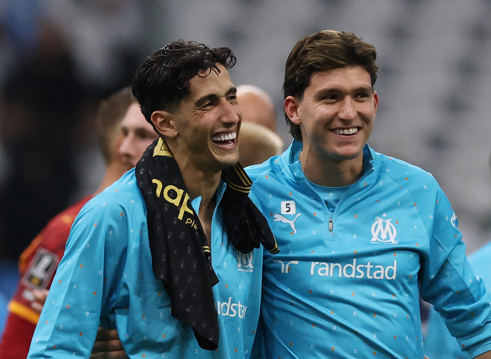 Leonardo Balerdi et Nayef Aguerd