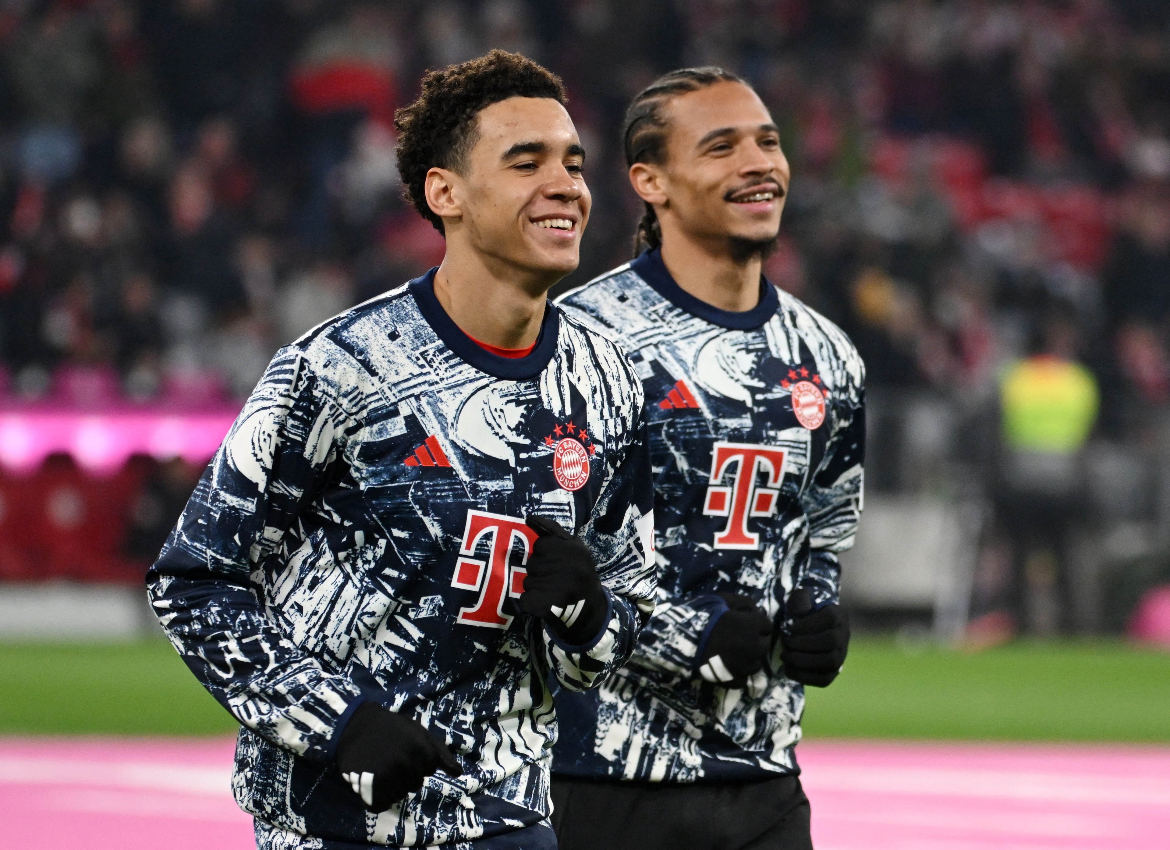 Leroy Sané et Jamal Musiala