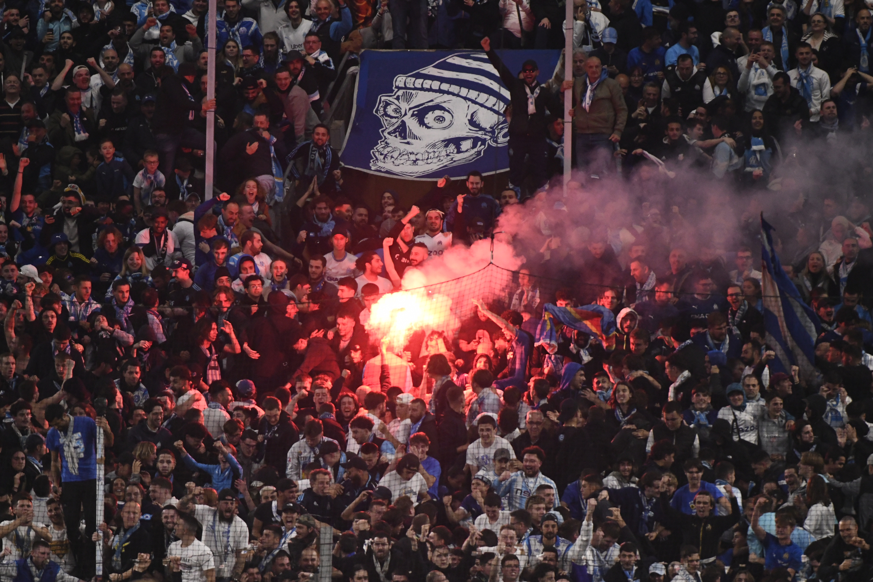 Les supporters de l'OM