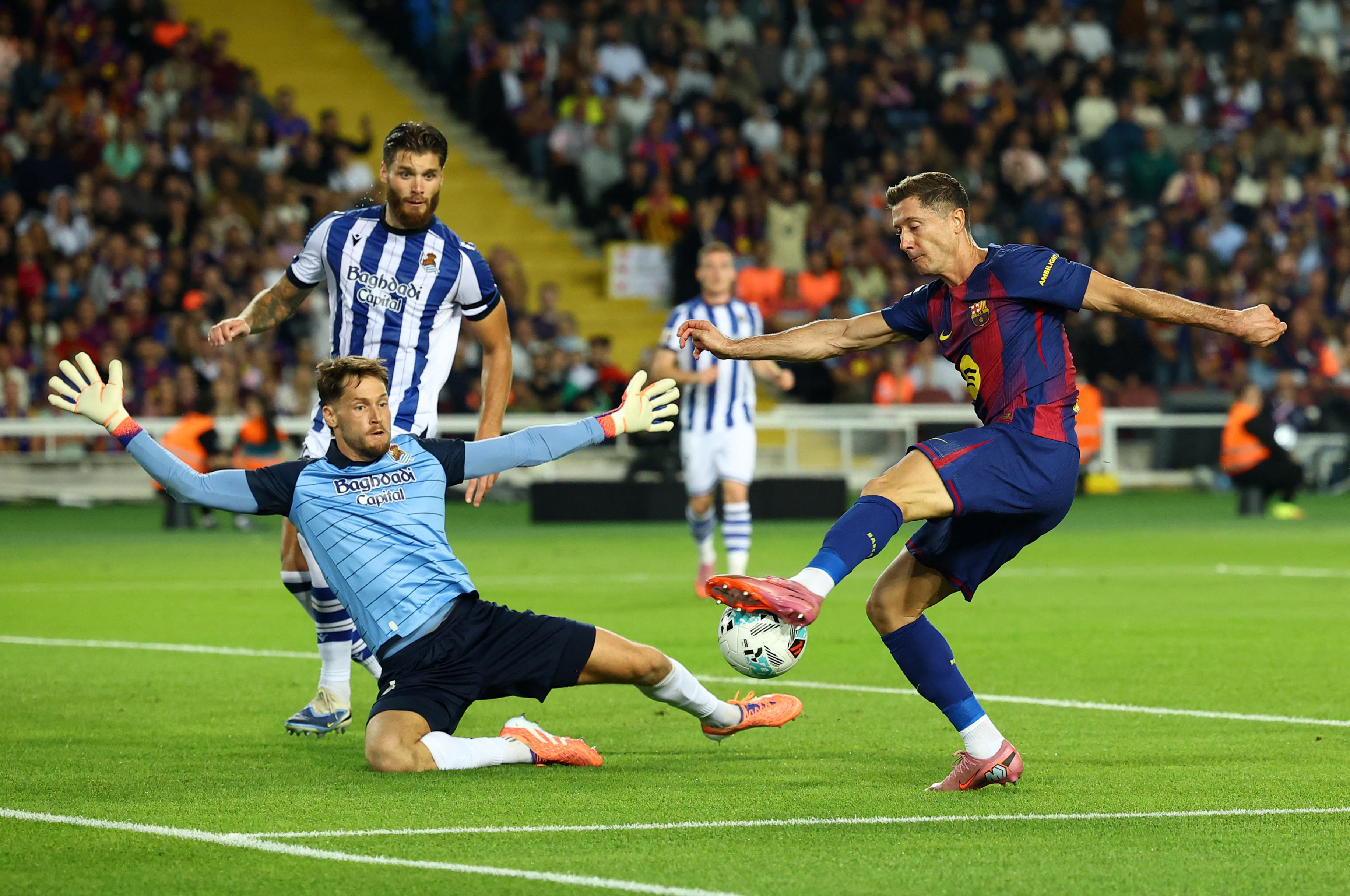 Lewandowski but Sociedad