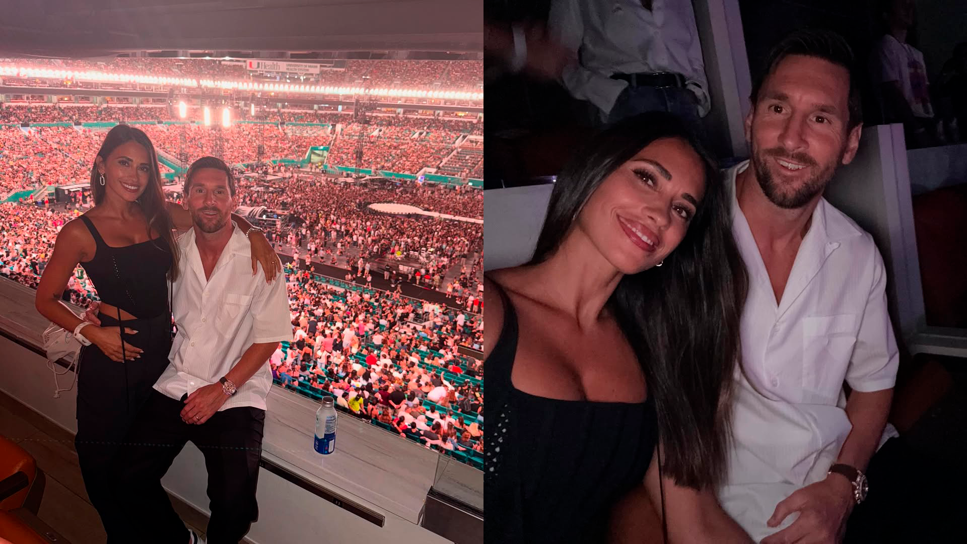 Lionel Messi and Antonela Roccuzzo