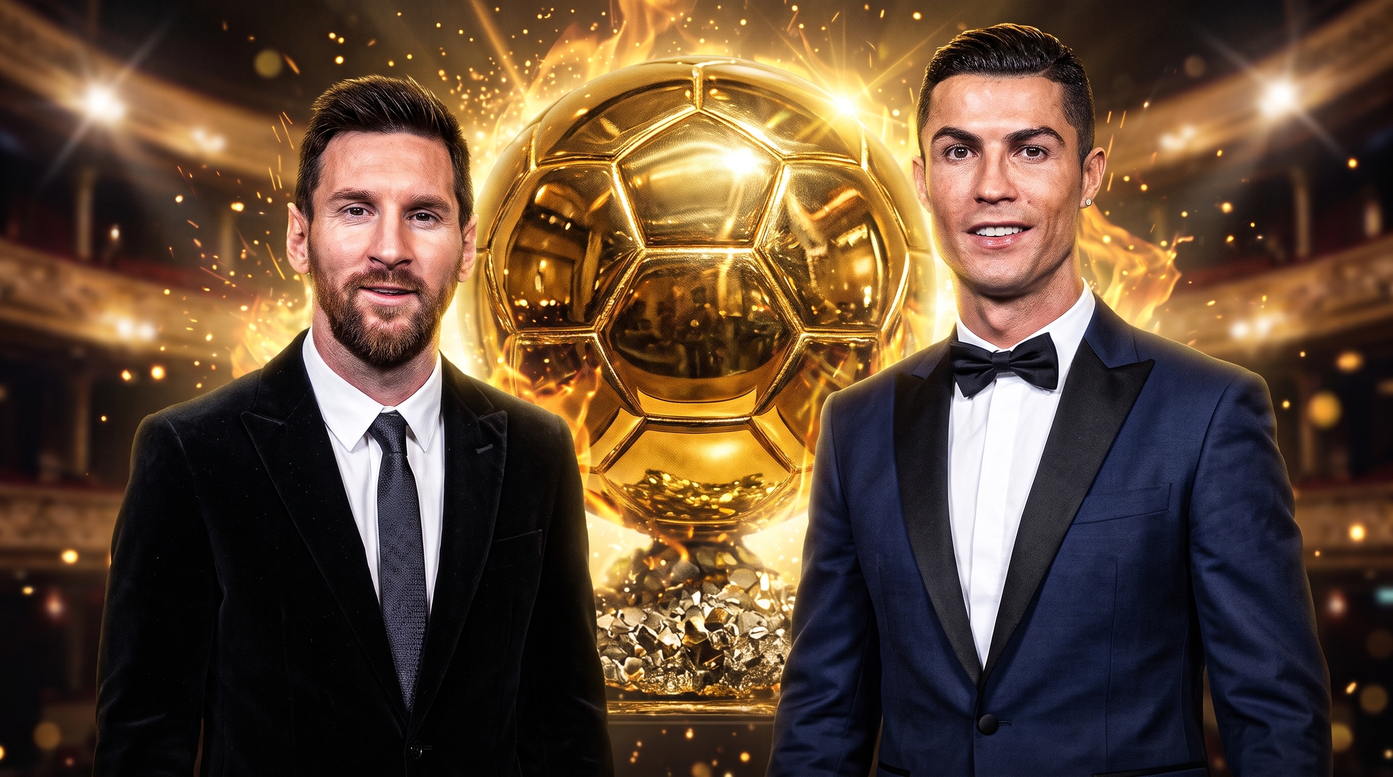 Lionel Messi y Cristiano Ronaldo