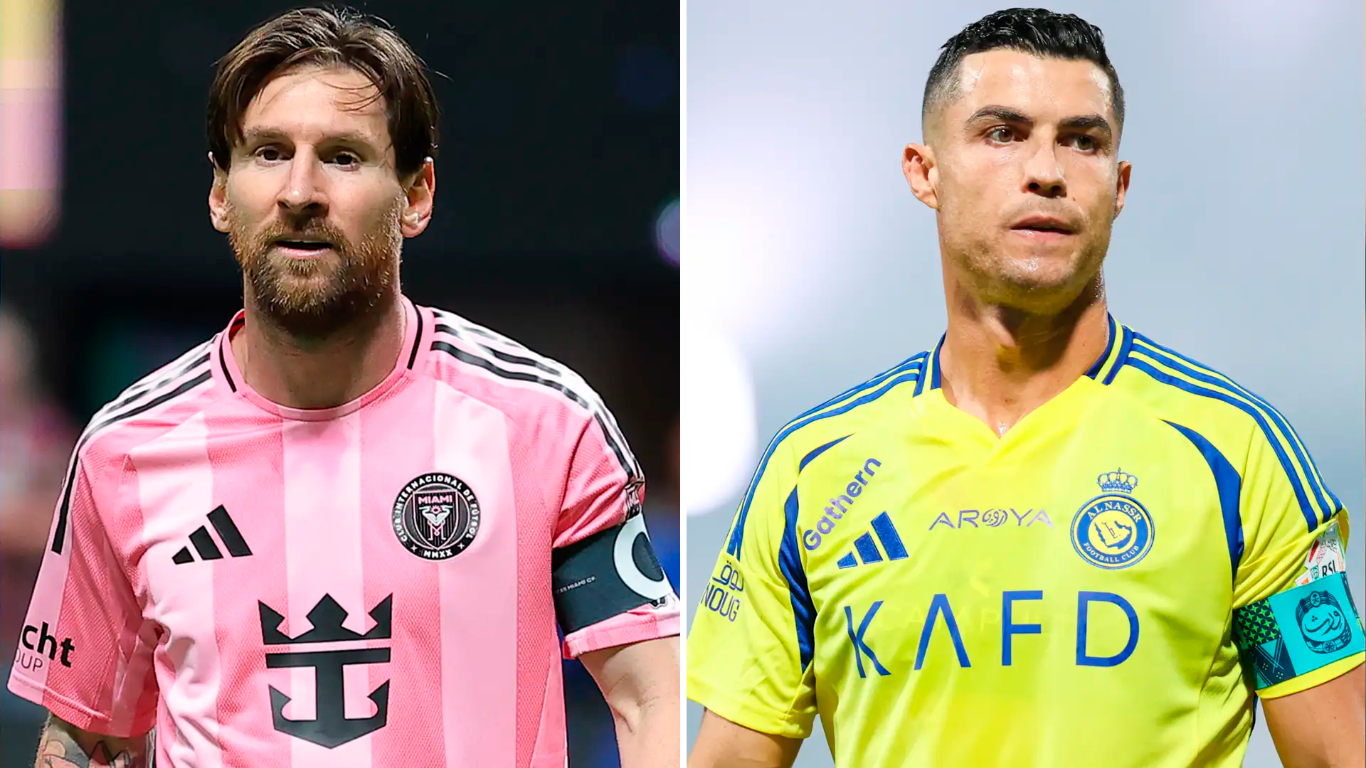 Lionel Messi y Cristiano Ronaldo