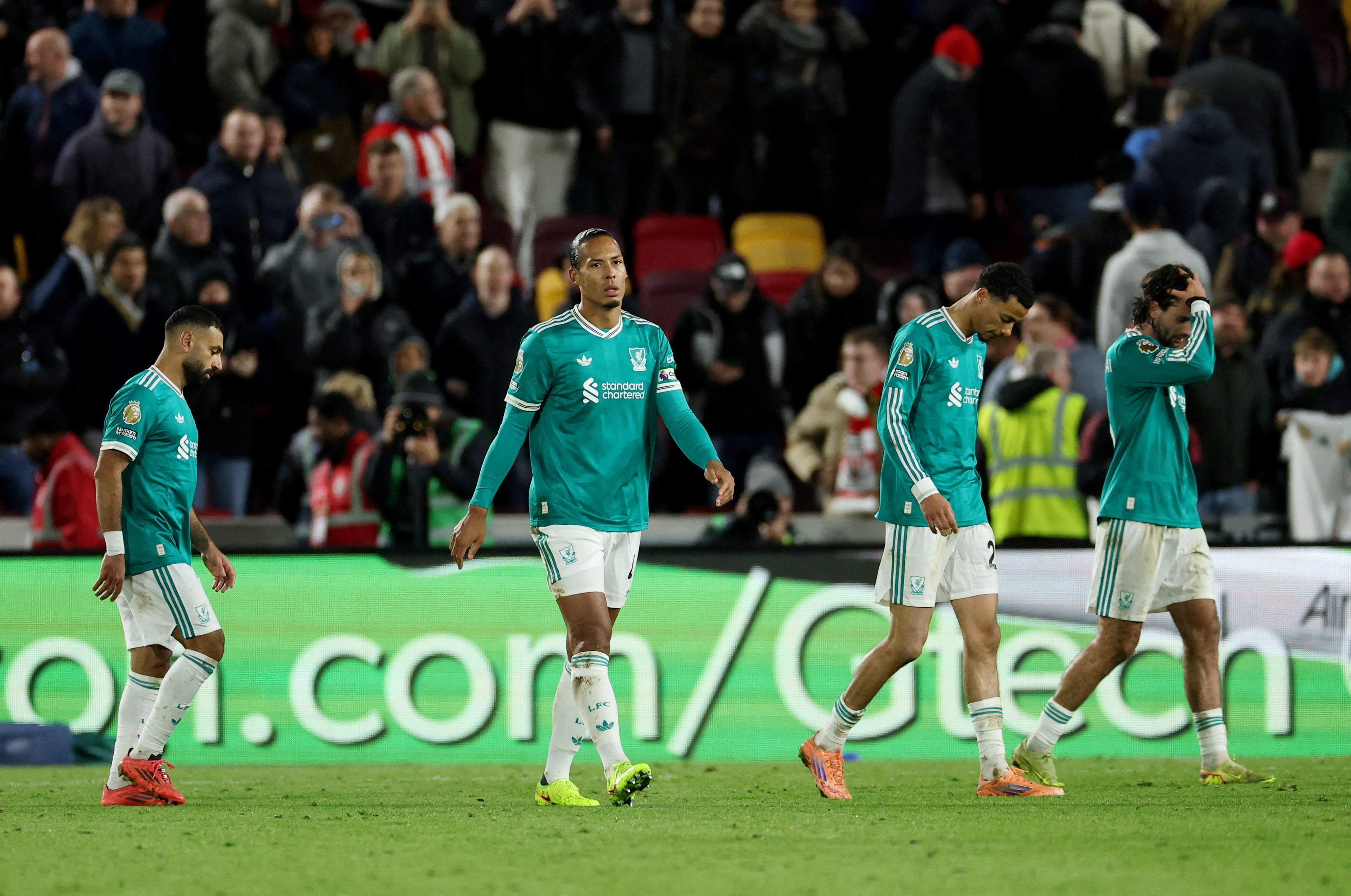 Liverpool douche froide