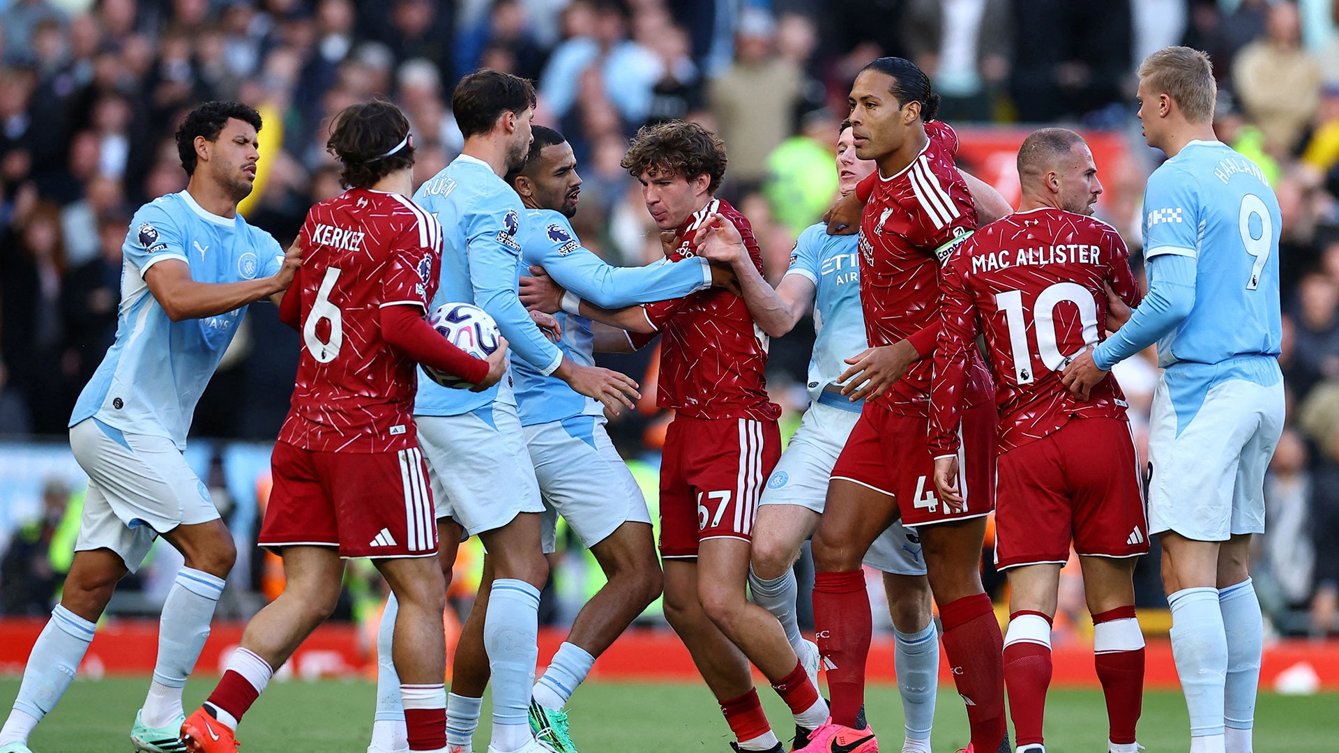 Liverpool vs Manchester City