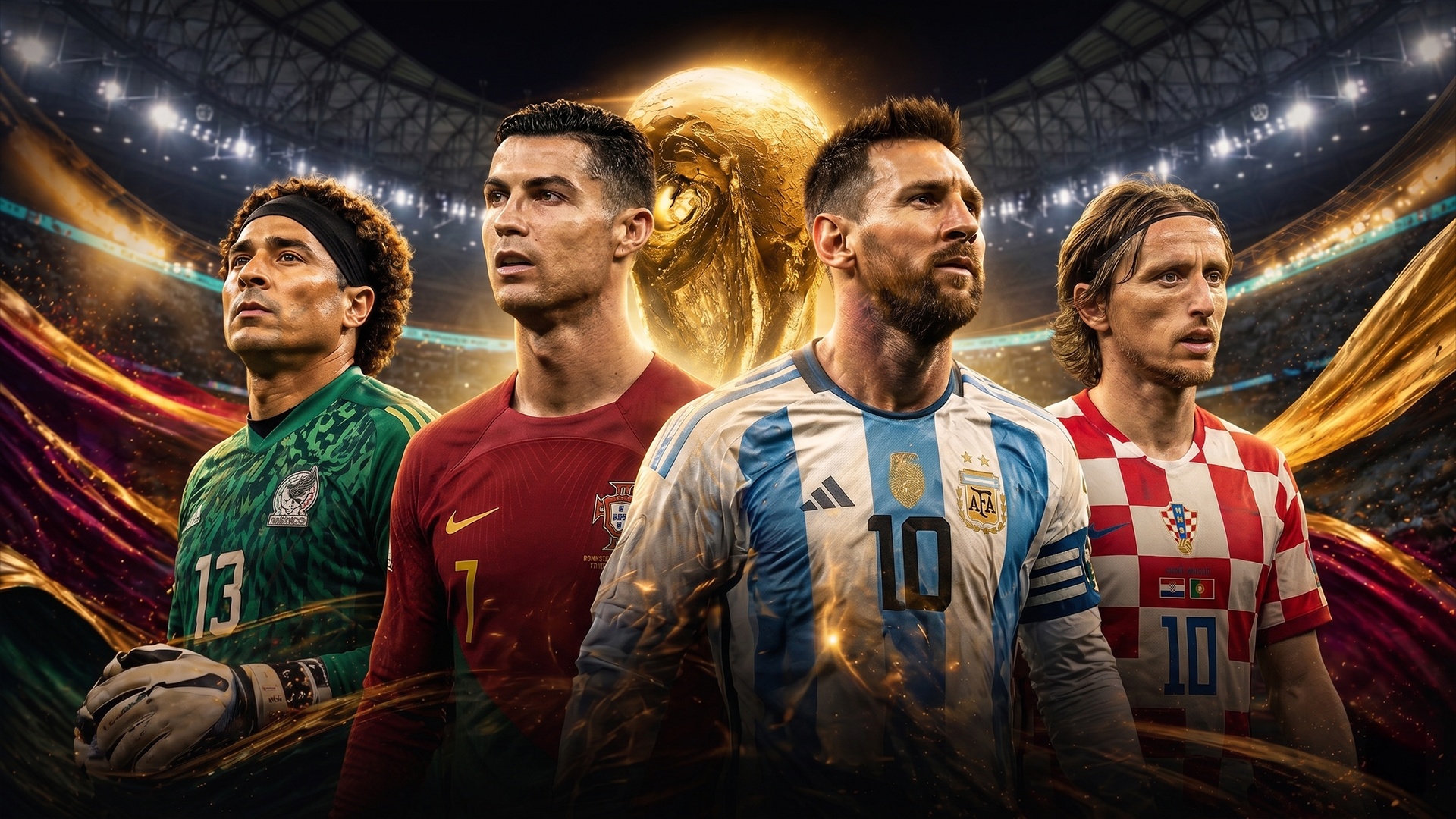 Los jugadores más veteranos en la Copa del Mundo