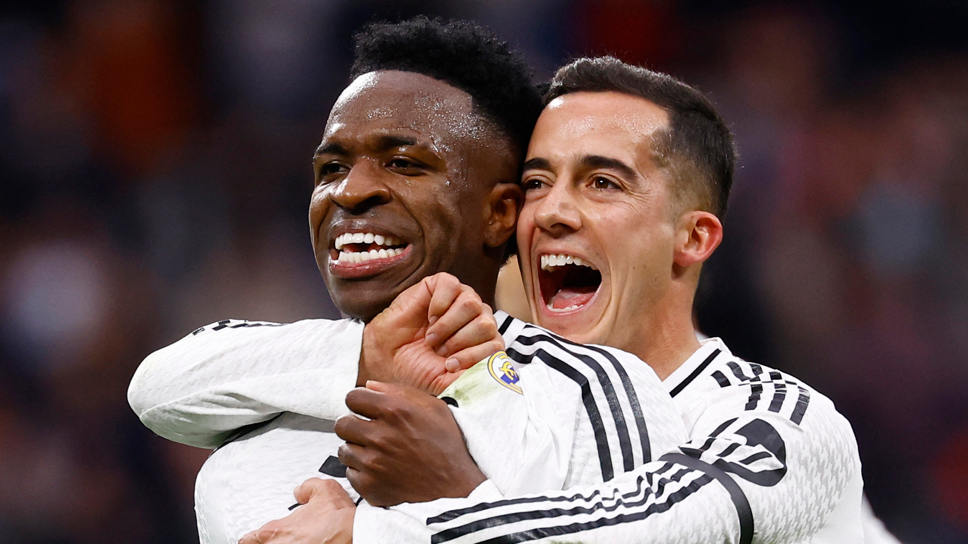 Lucas Vázquez y Vinícius Junior