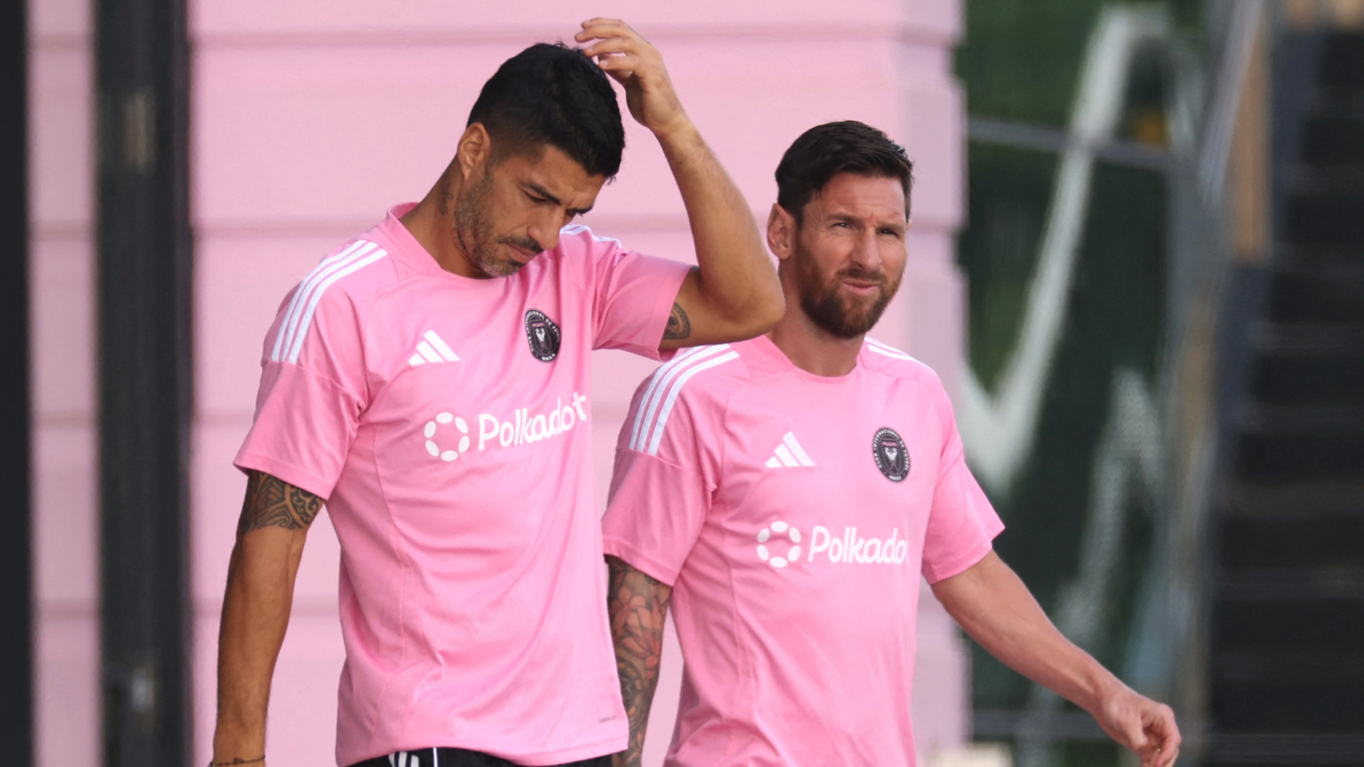 Luis Suárez y Lionel Messi