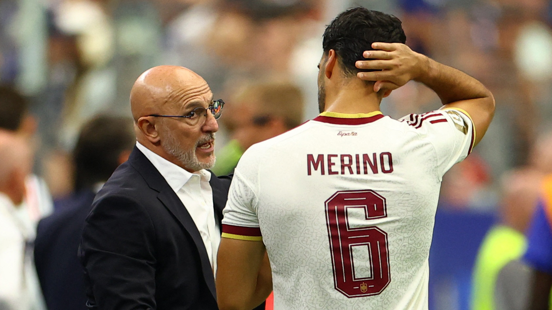 Luis de la Fuente y Mikel Merino