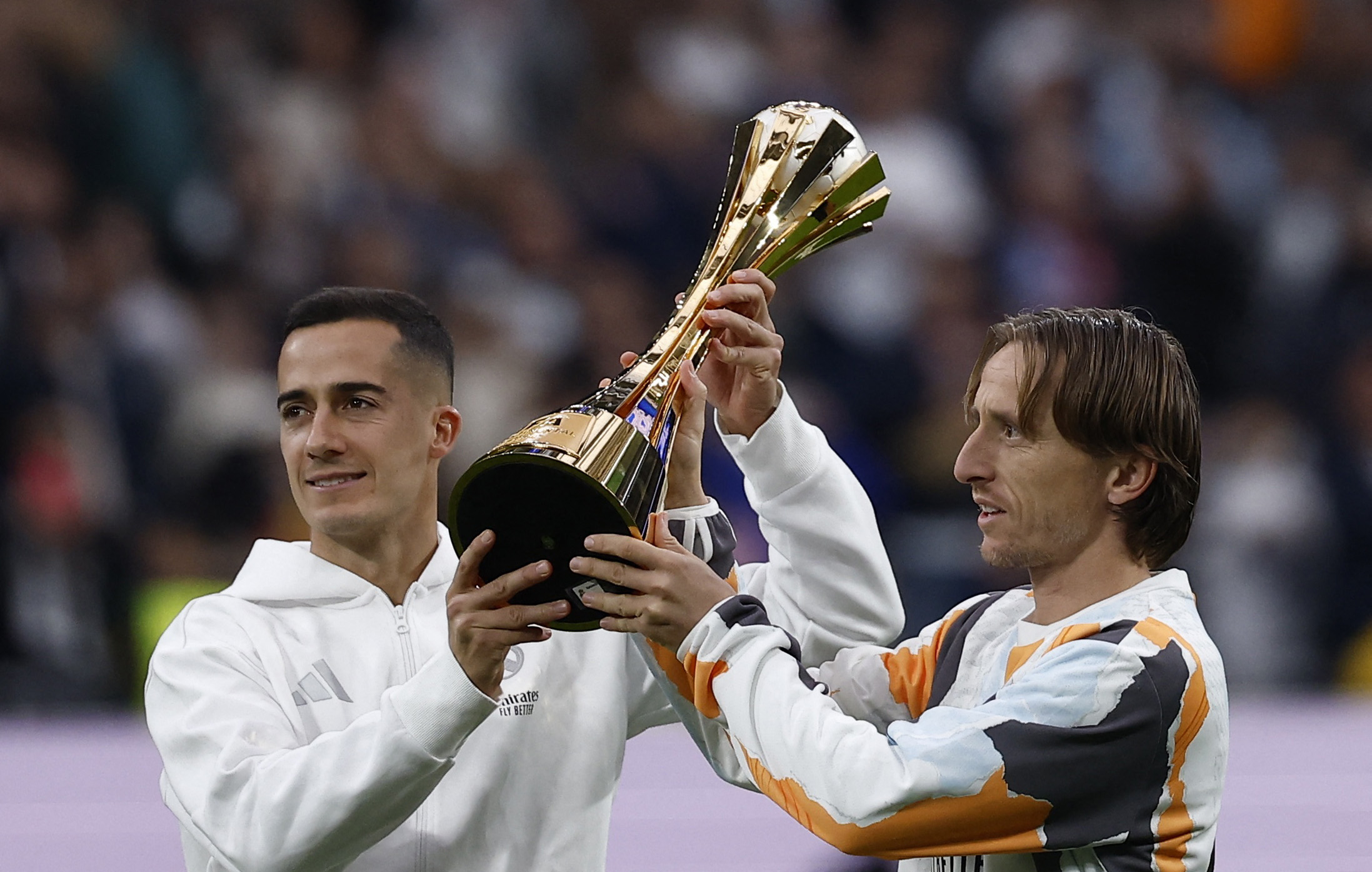 Luka Modric et Lucas Vázquez