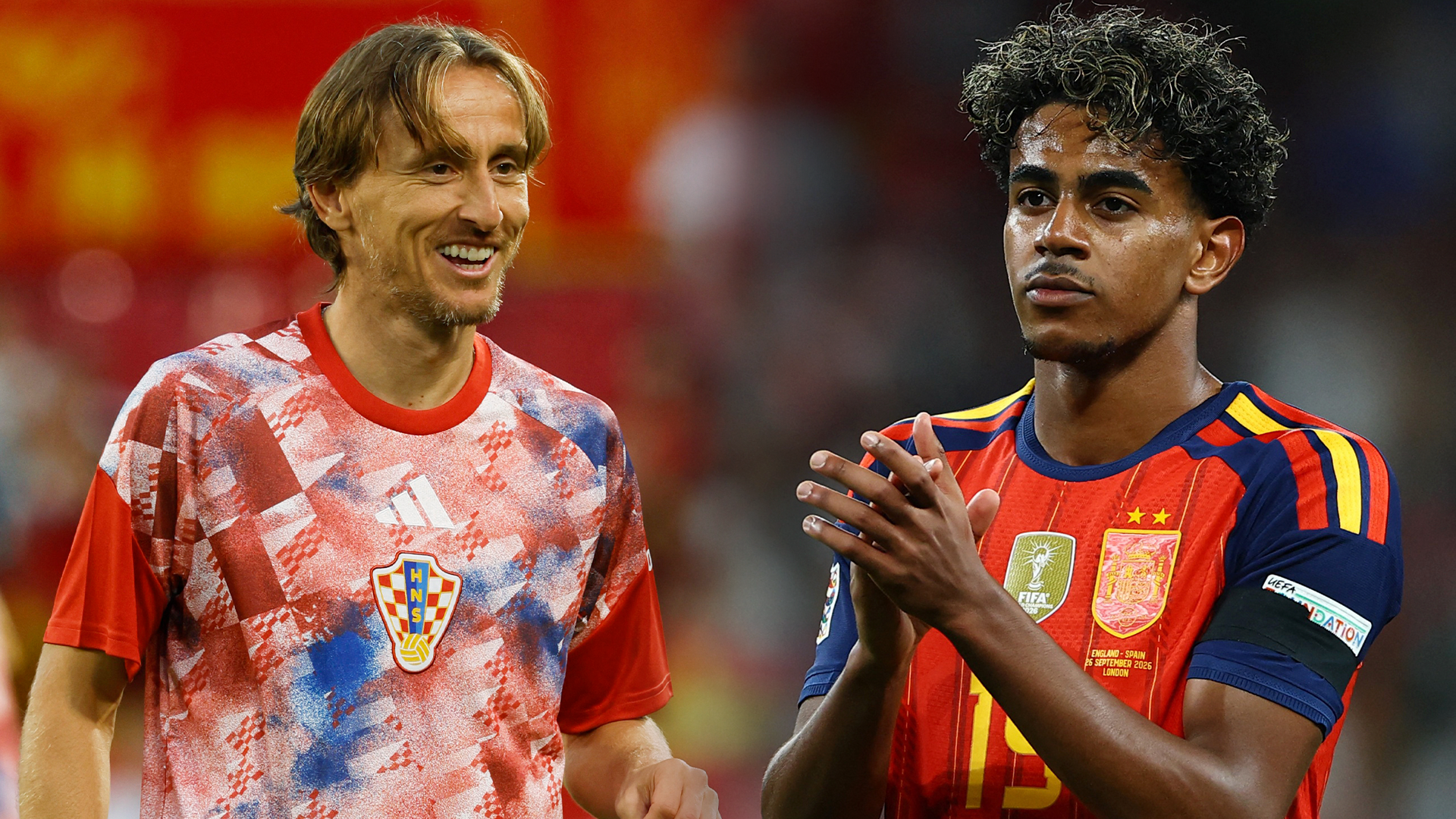 Luka Modric, Lamine Yamal