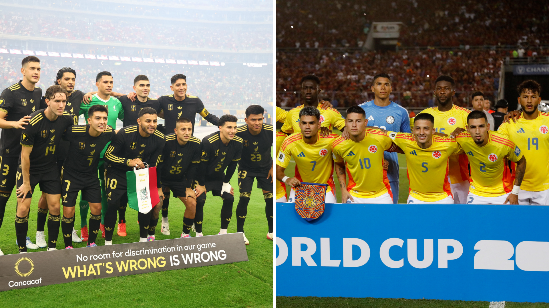 México vs Colombia