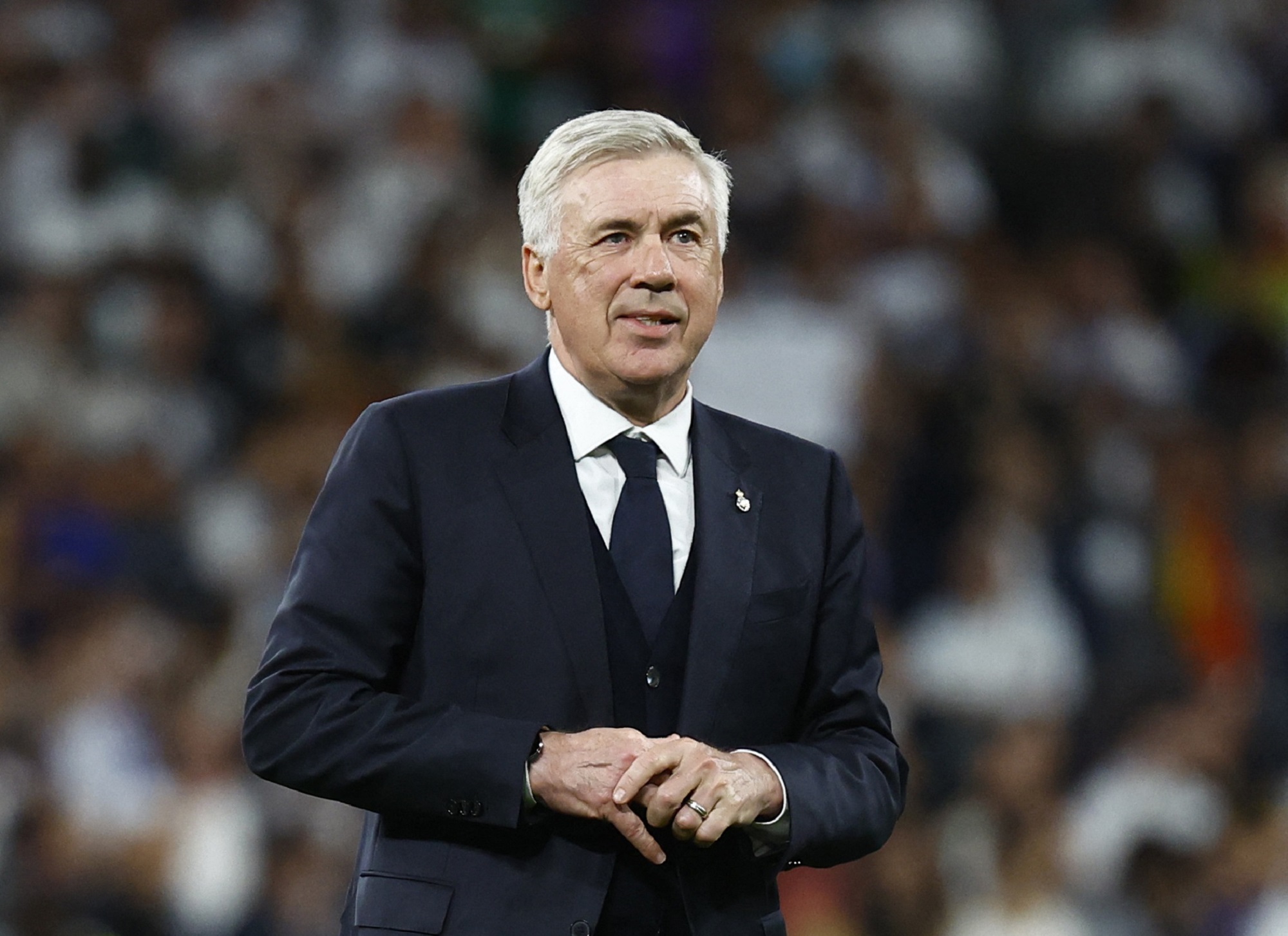Madrid coach Carlo Ancelotti