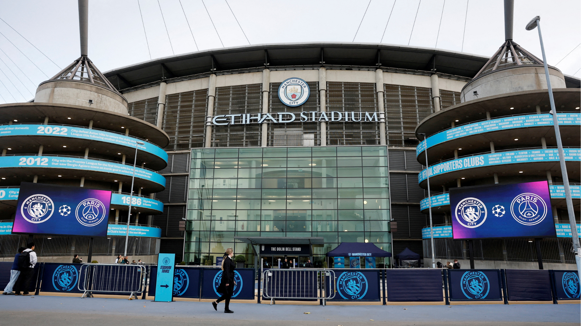 Manchester City vs PSG