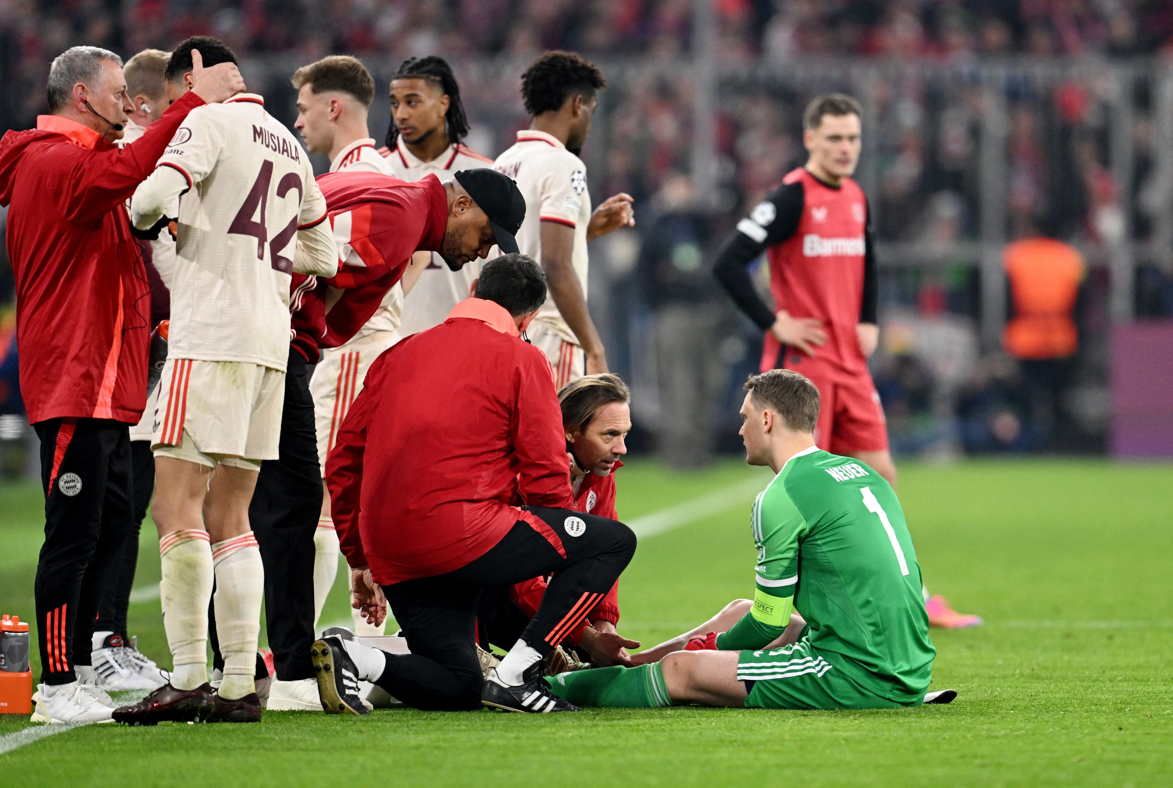 Manuel Neuer blessé