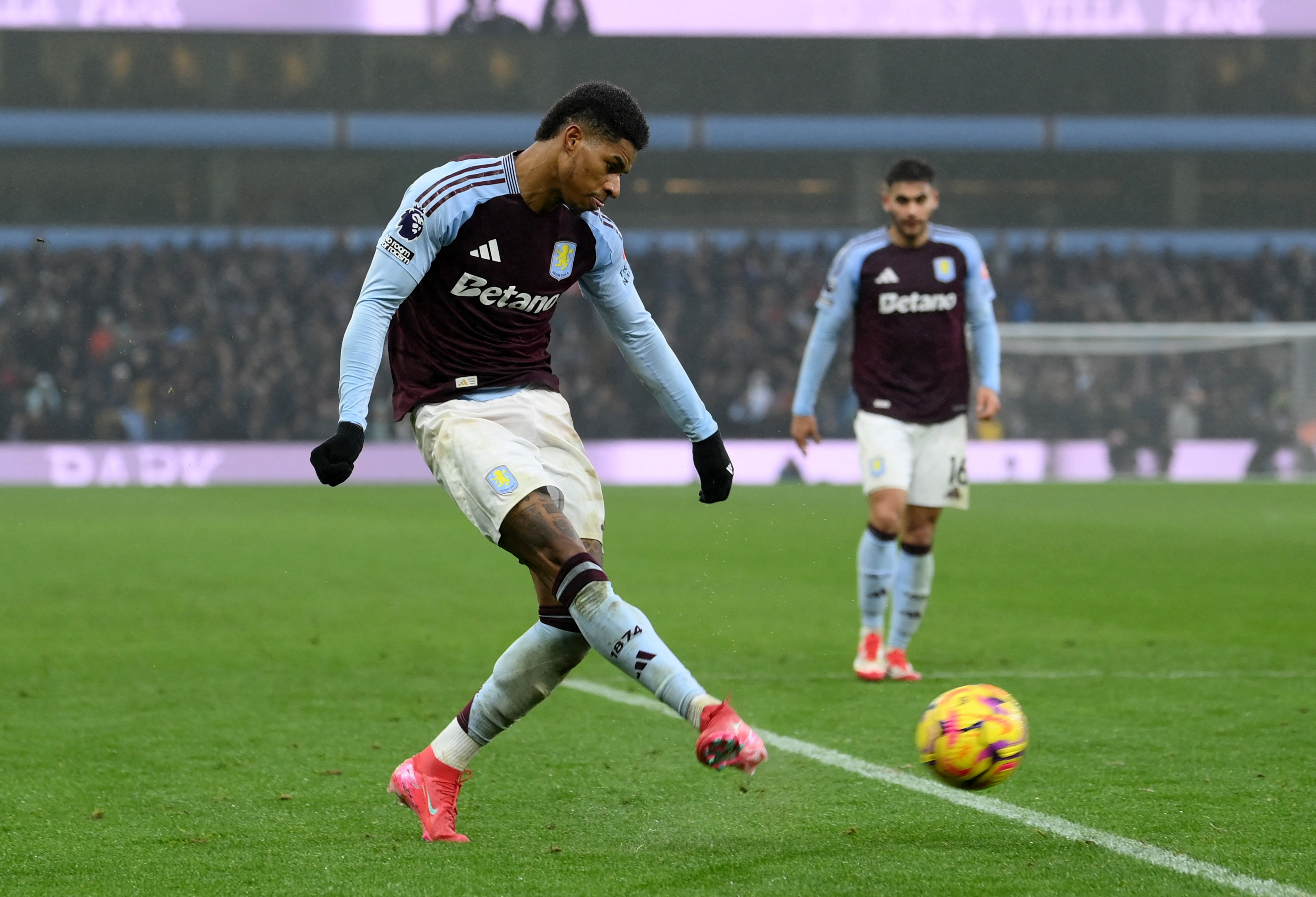 Marcus Rashford Aston Villa