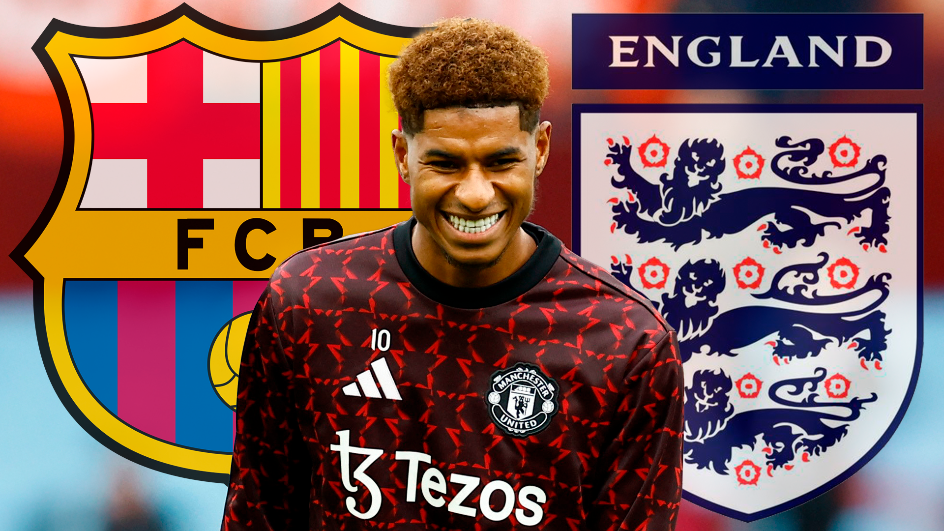 Marcus Rashford Barcelona Inglaterra