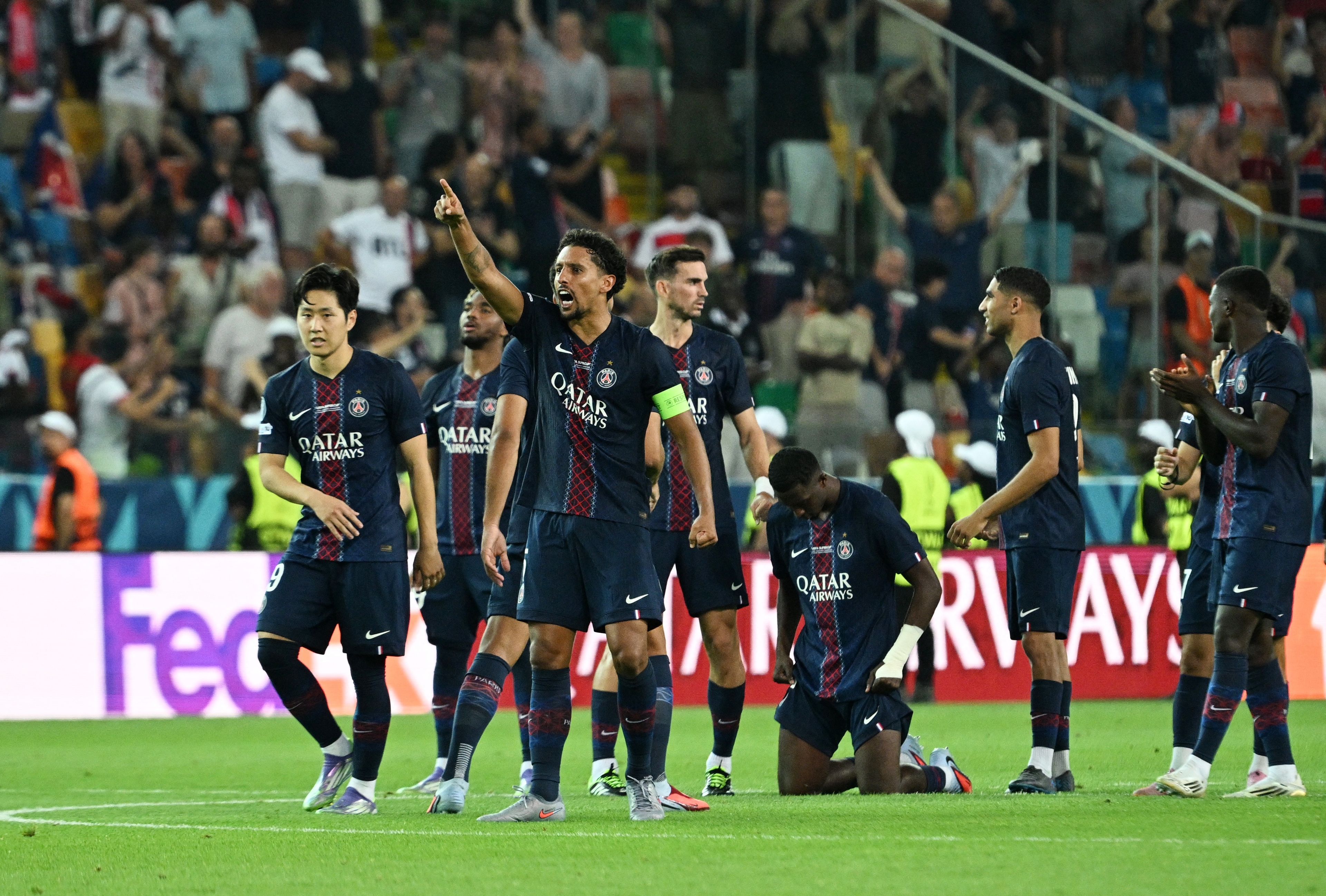 Marquinhos supercoupe d'Europe