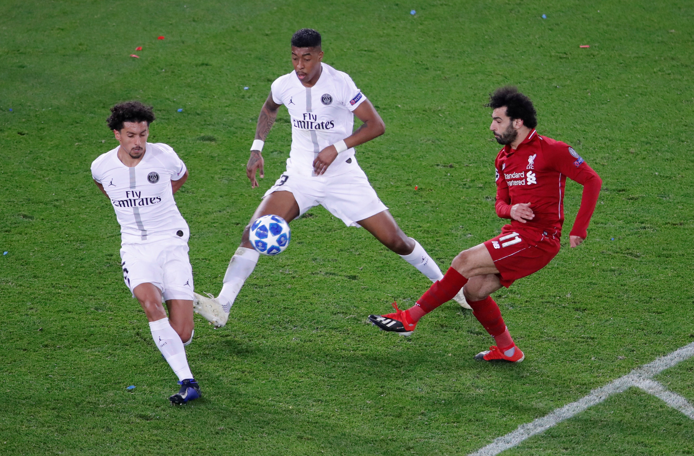 Marquinhos, Kimpembe et Salah