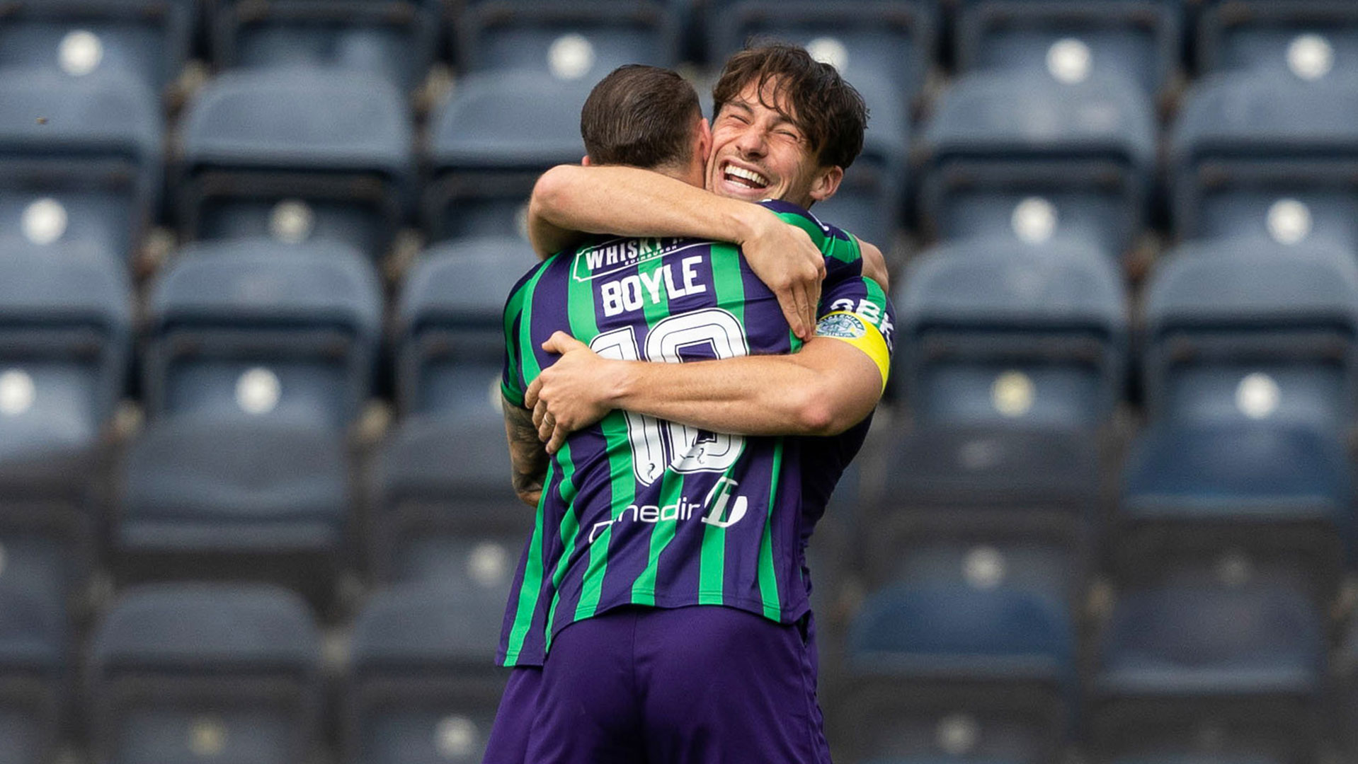 Martin Boyle and Joe Newell