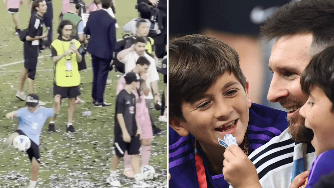 Mateo Messi Steals the Spotlight During Inter Miami’s Championship Celebrations