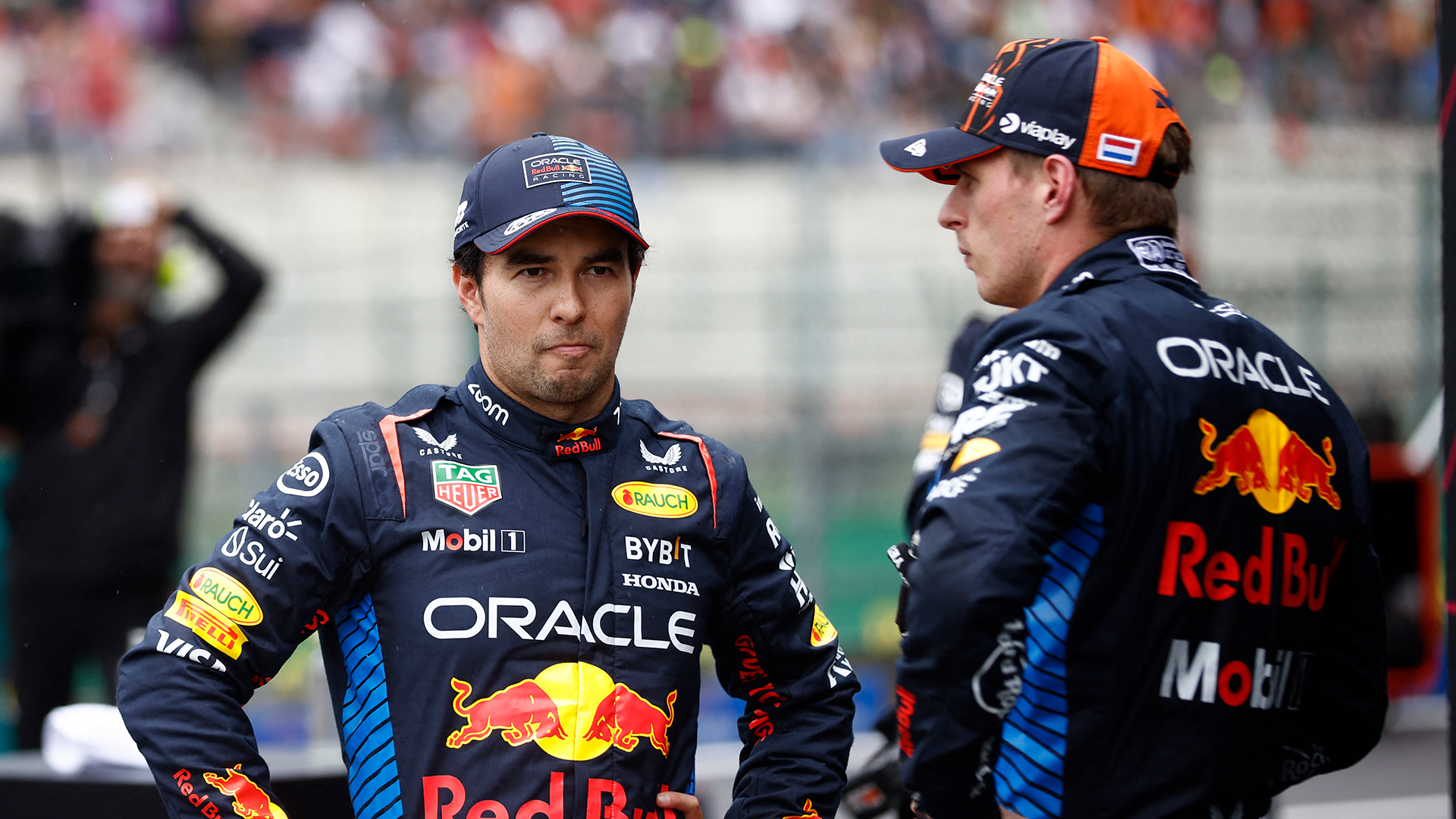 Max Verstappen y Sergio Pérez