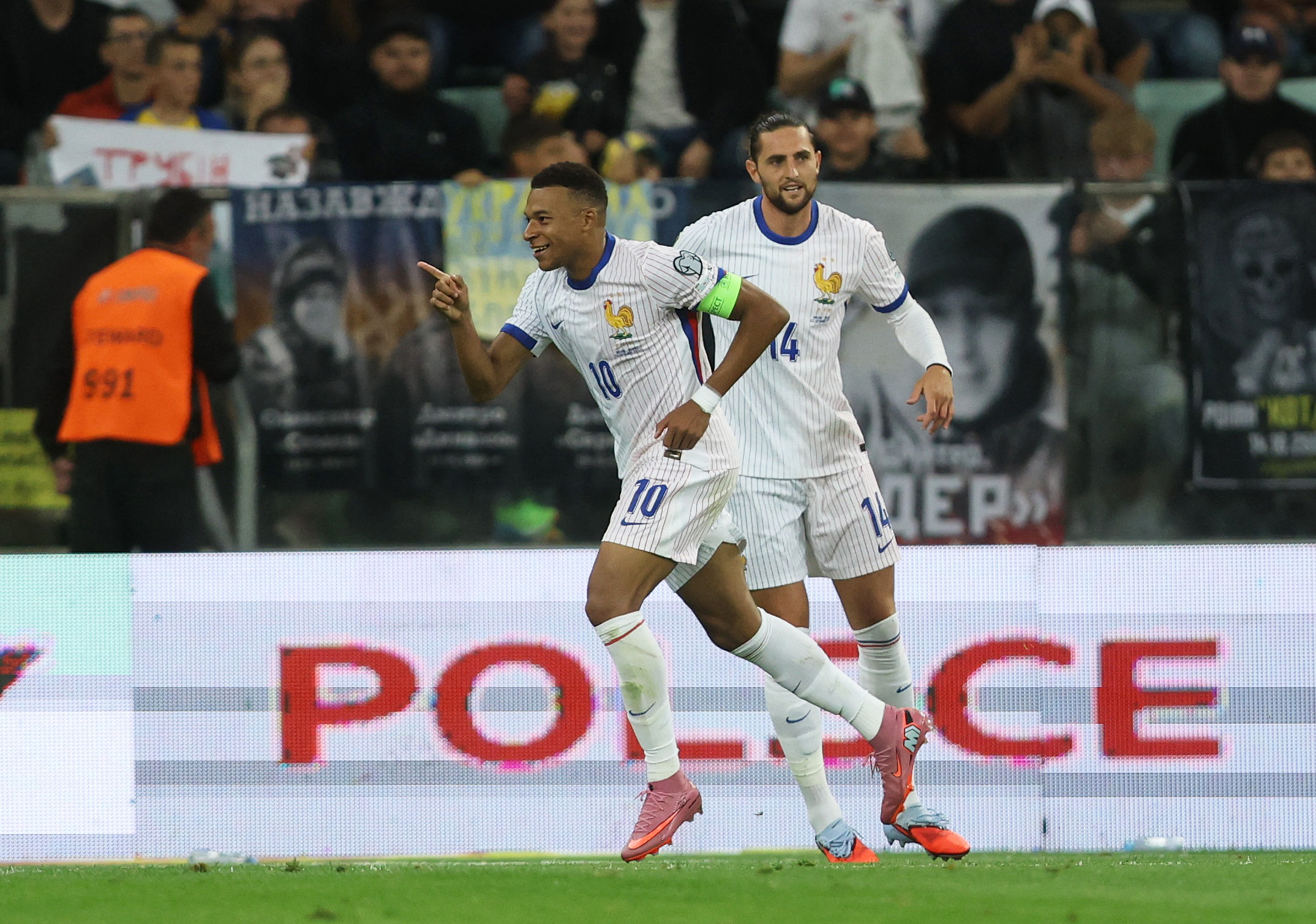 Mbappé Rabiot Ukraine