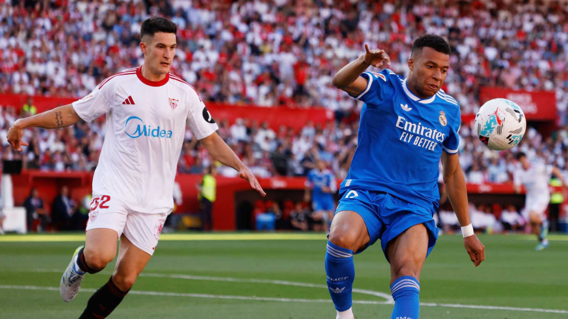 Mbappé Sevilla vs Real Madrid
