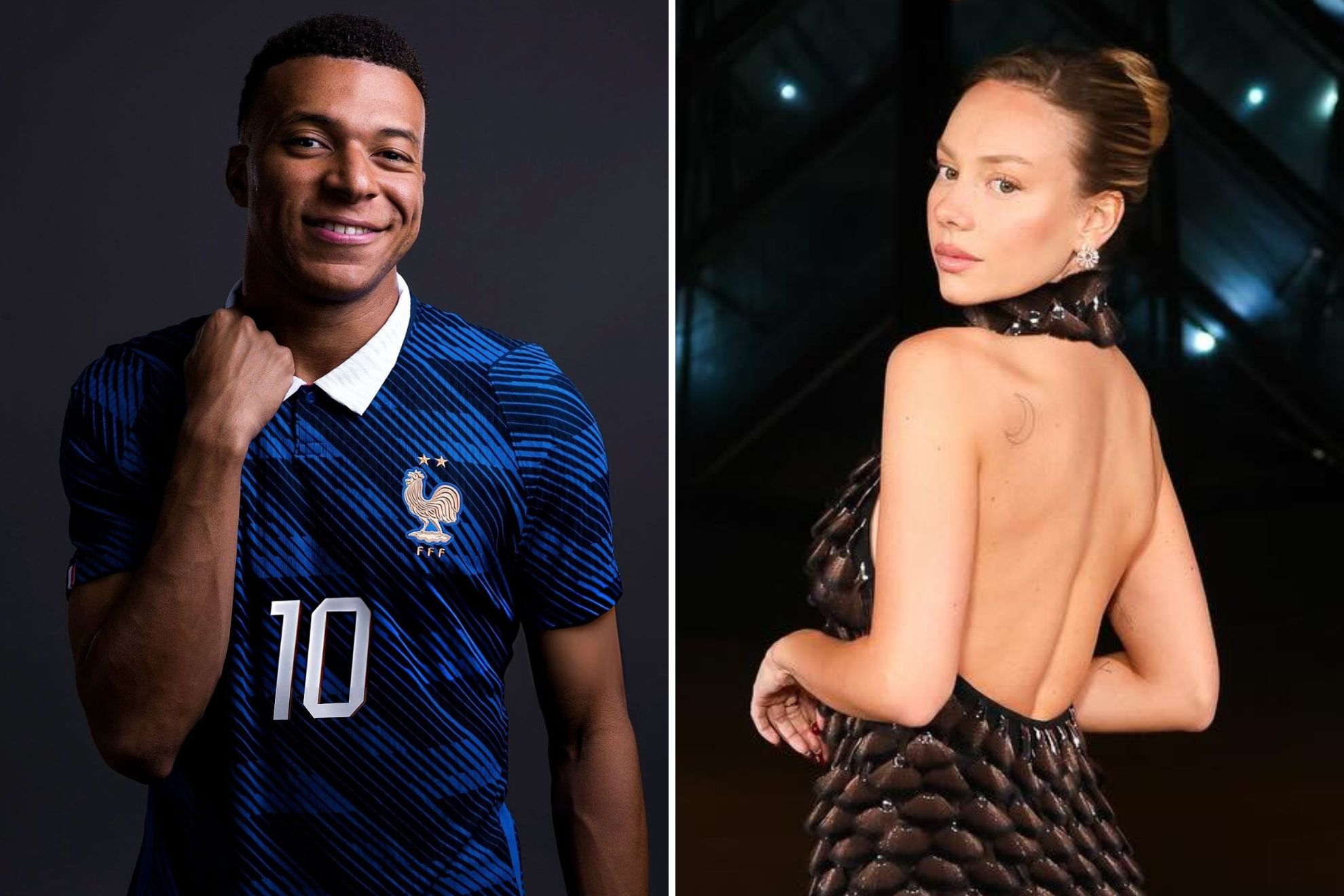 Mbappé and Ester watch final together