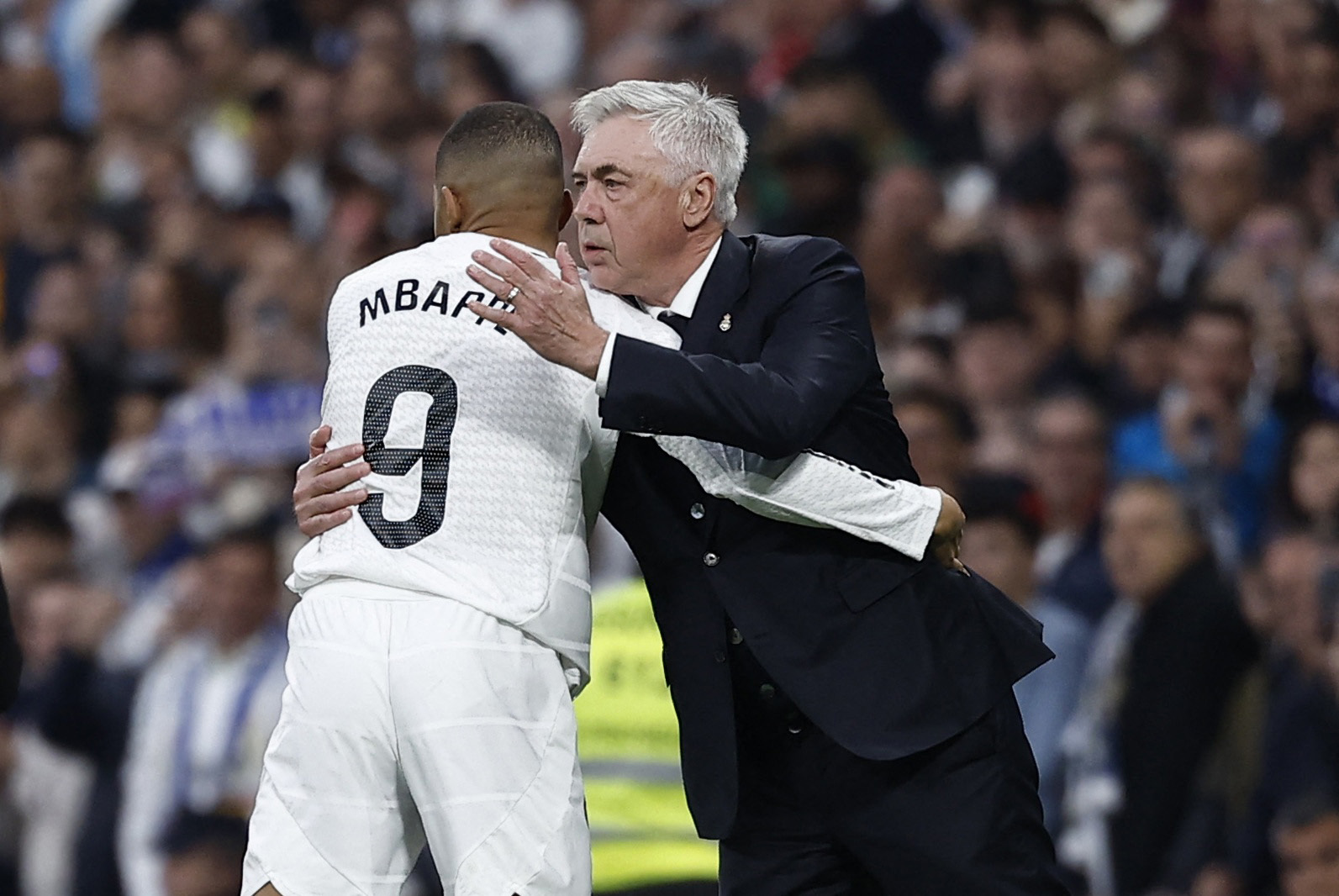 Mbappé et Ancelotti