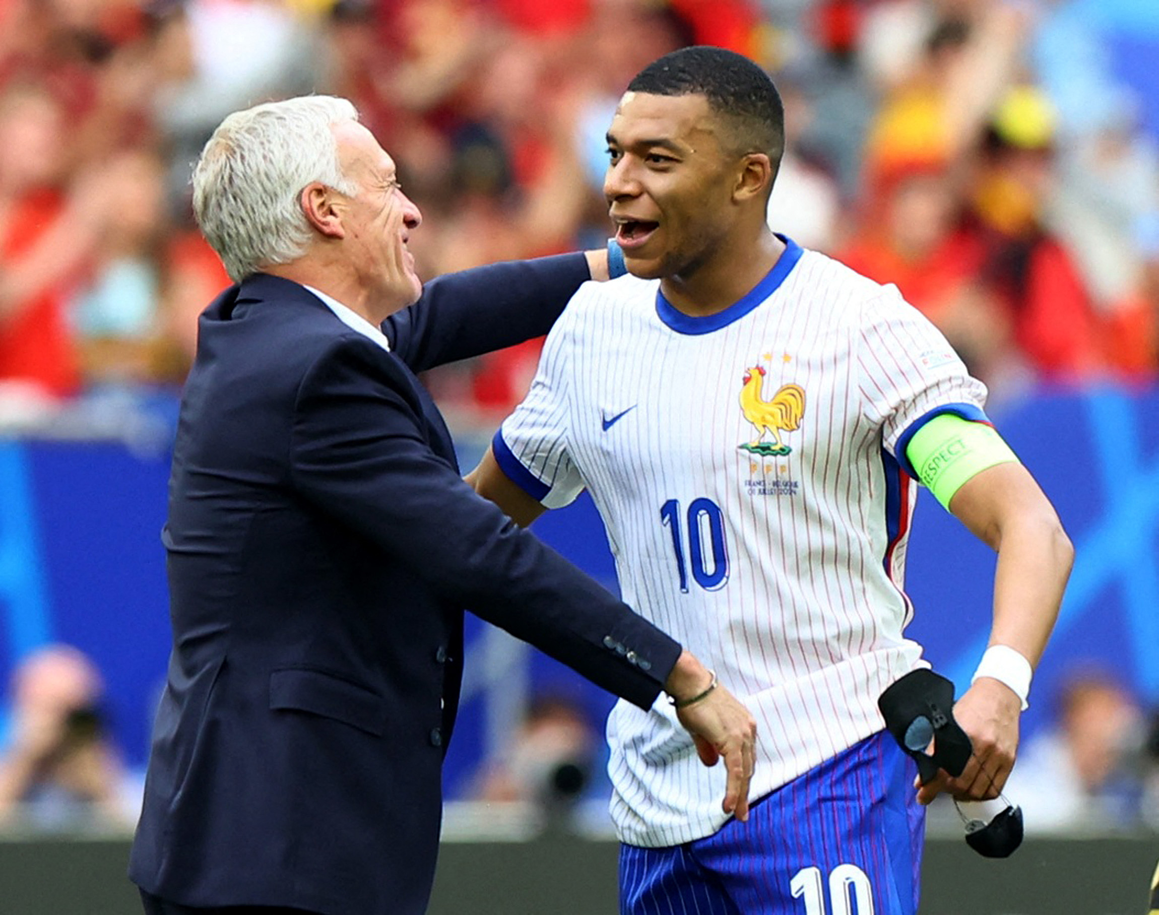 Mbappé et Deschamps