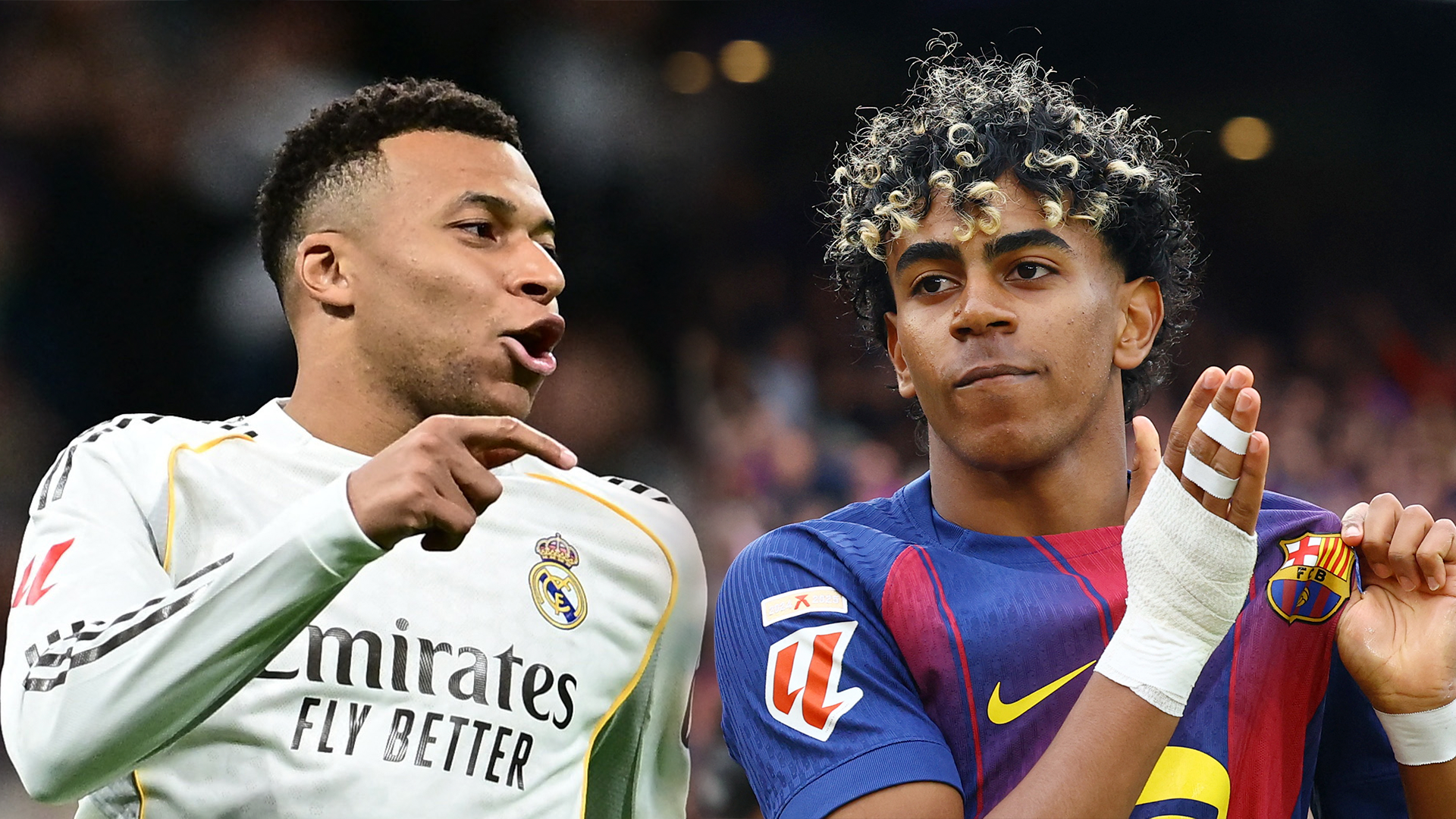 Mbappé, Lamine Yamal