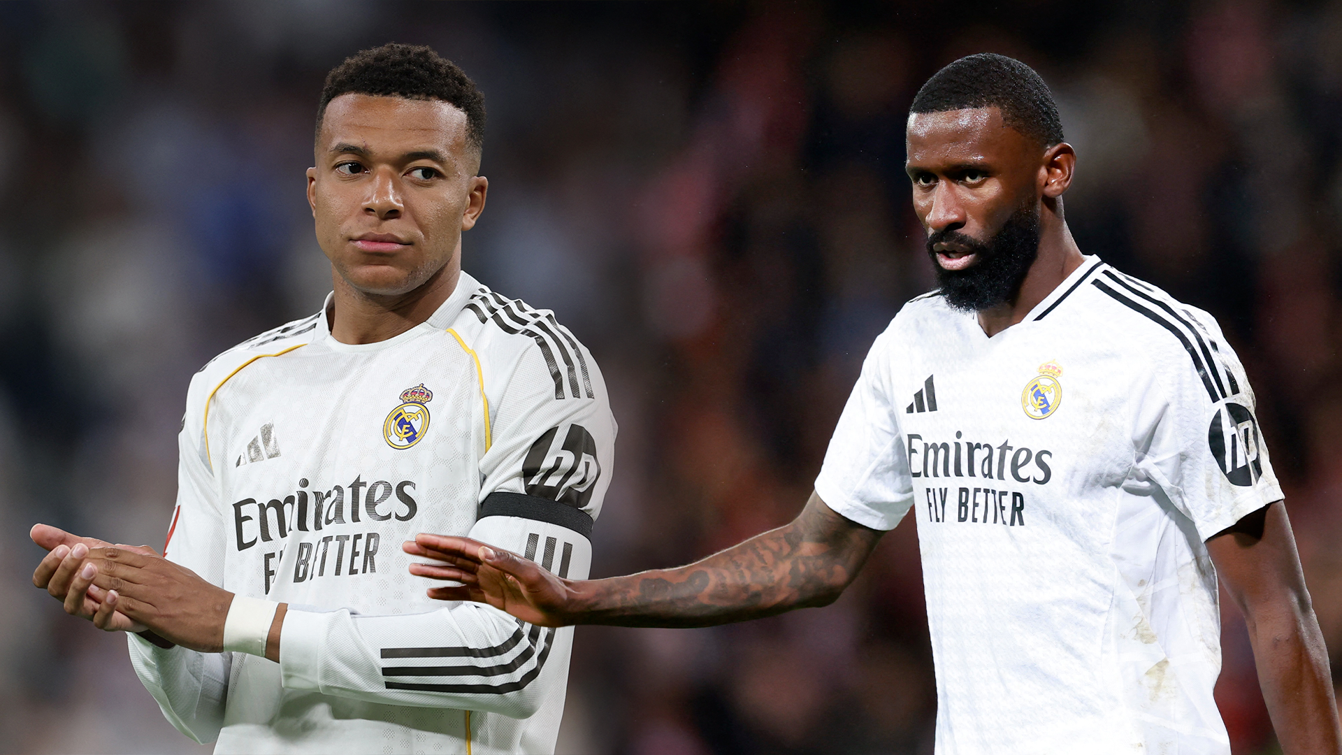 Mbappé, Rüdiger