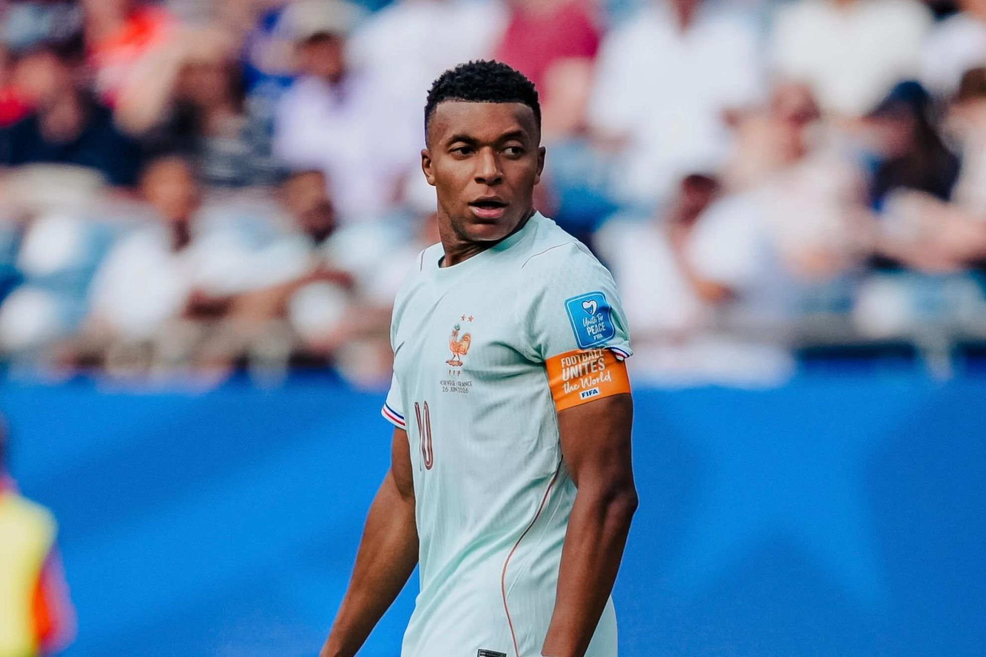 Mbappé’s tiny training rival