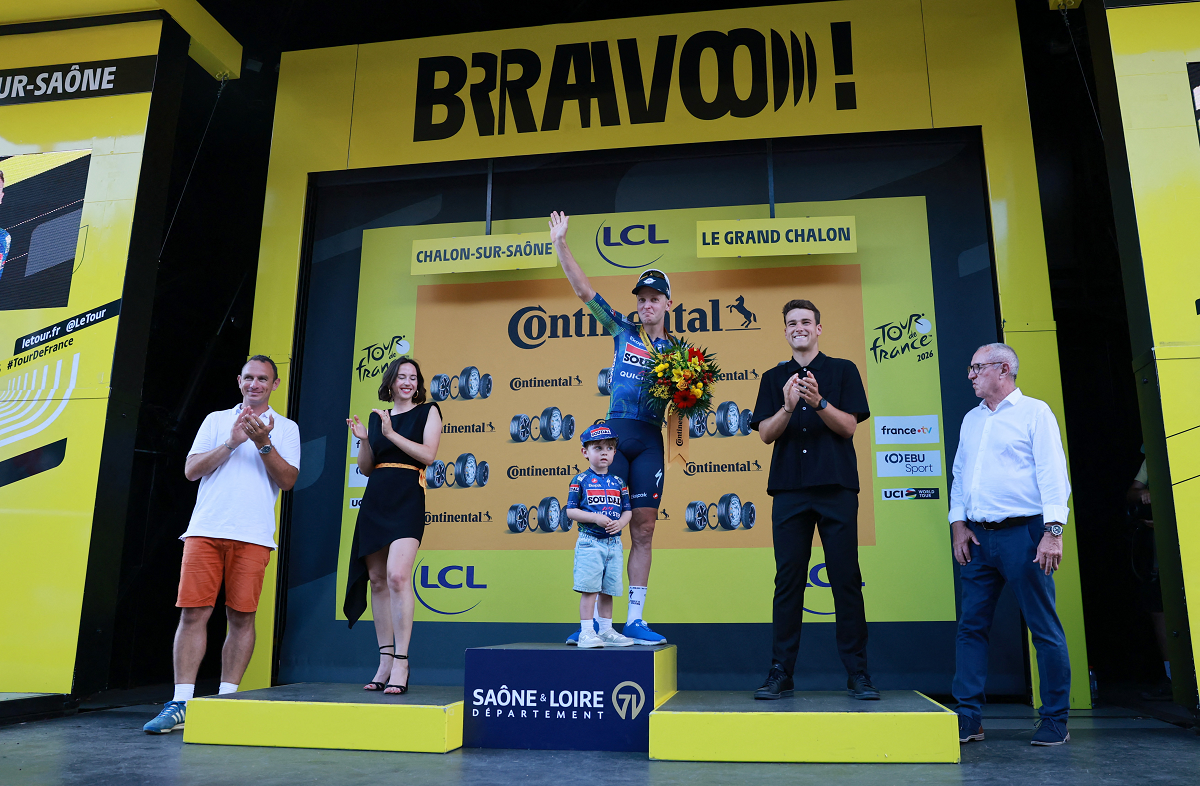 Merlier claims hat-trick of Tour de France