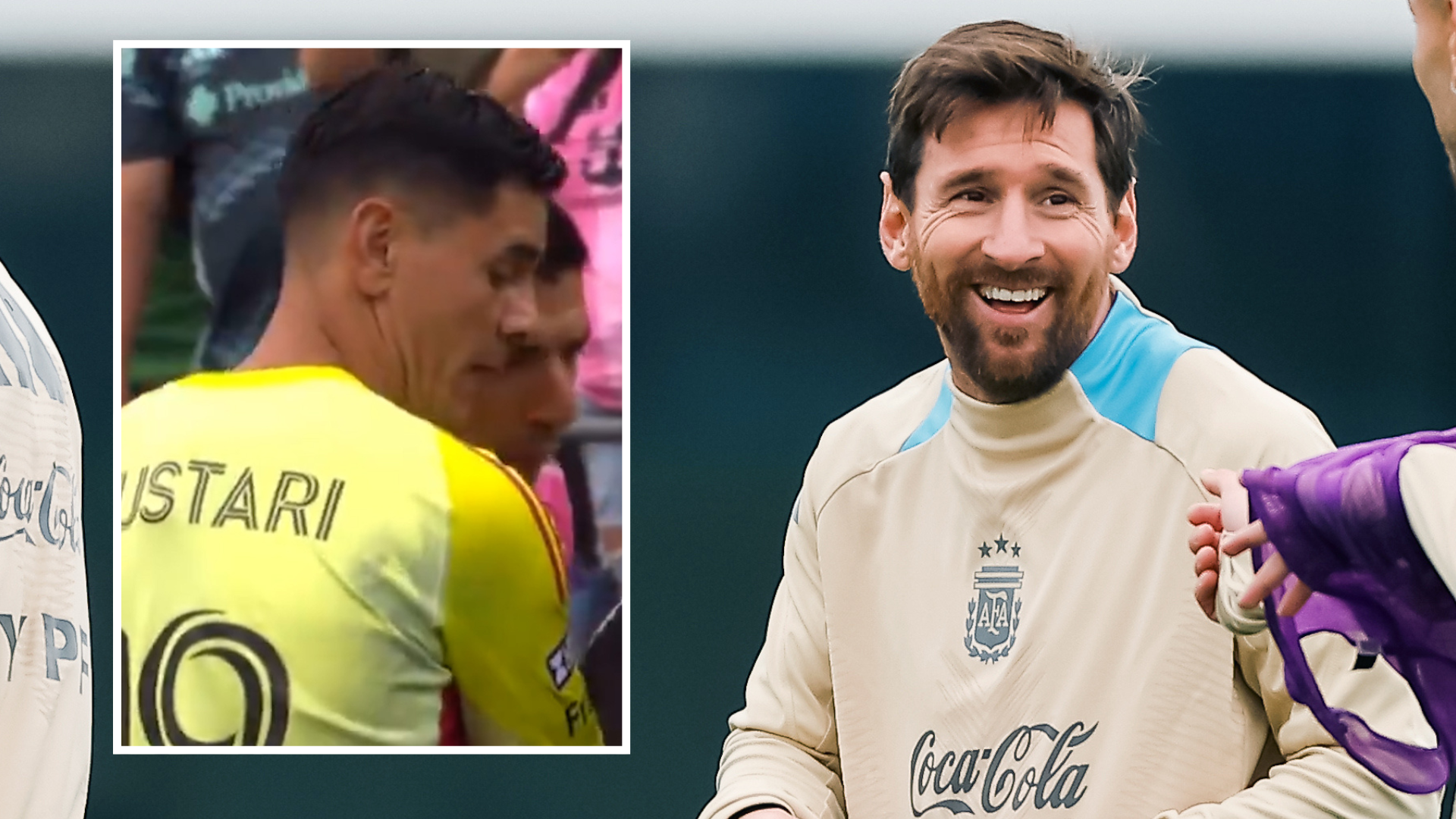 Messi Argentina Suárez