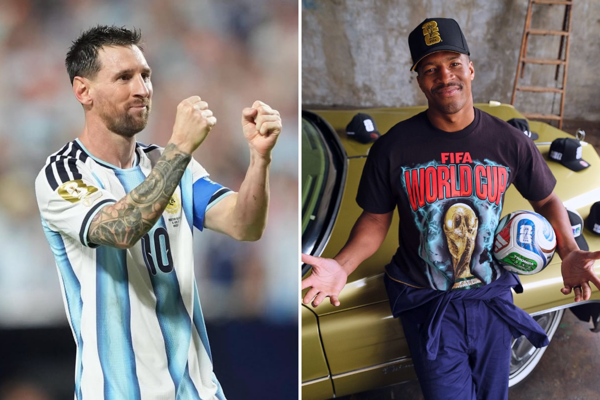Messi gets strangest GOAT tributes