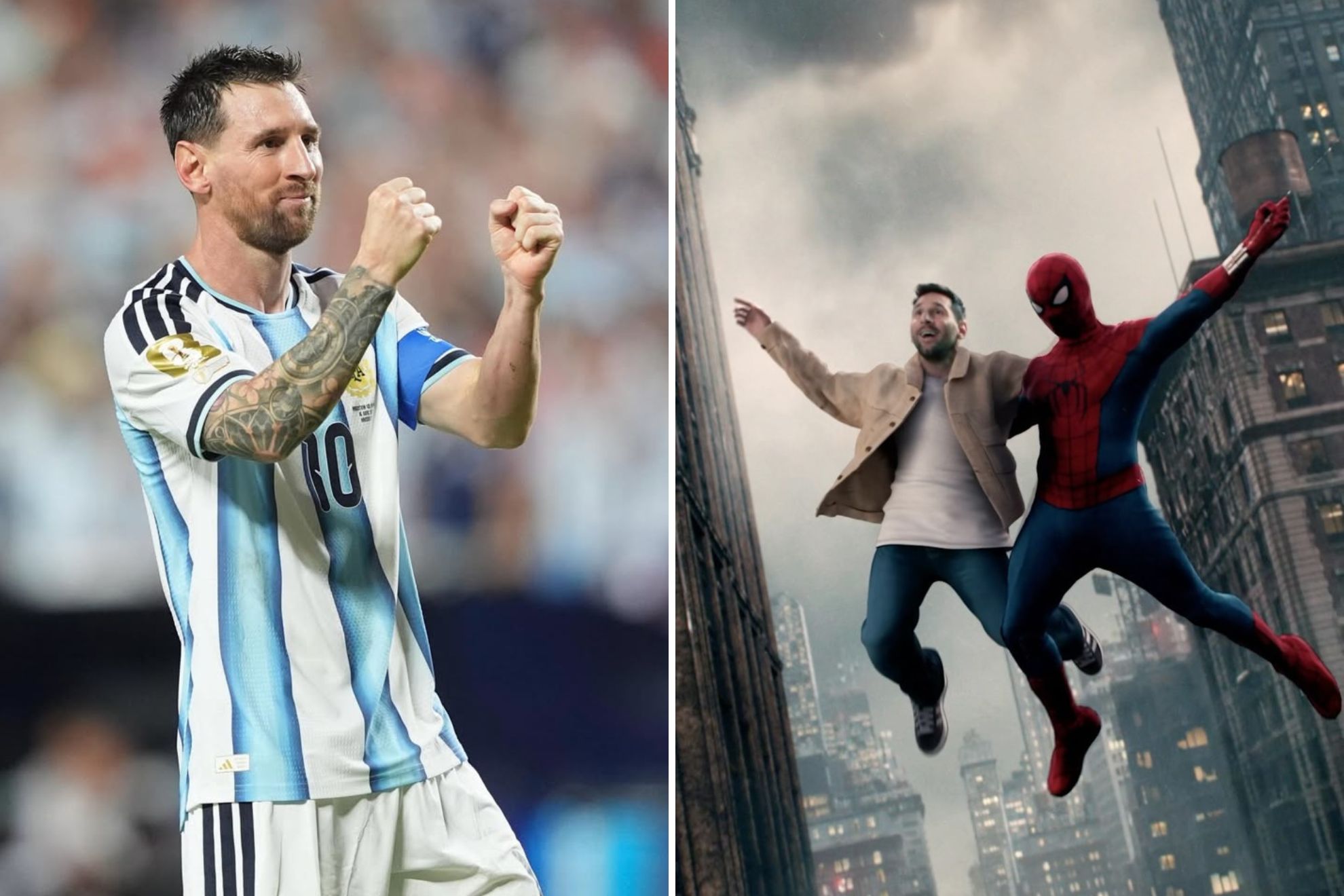 Messi swings through New York