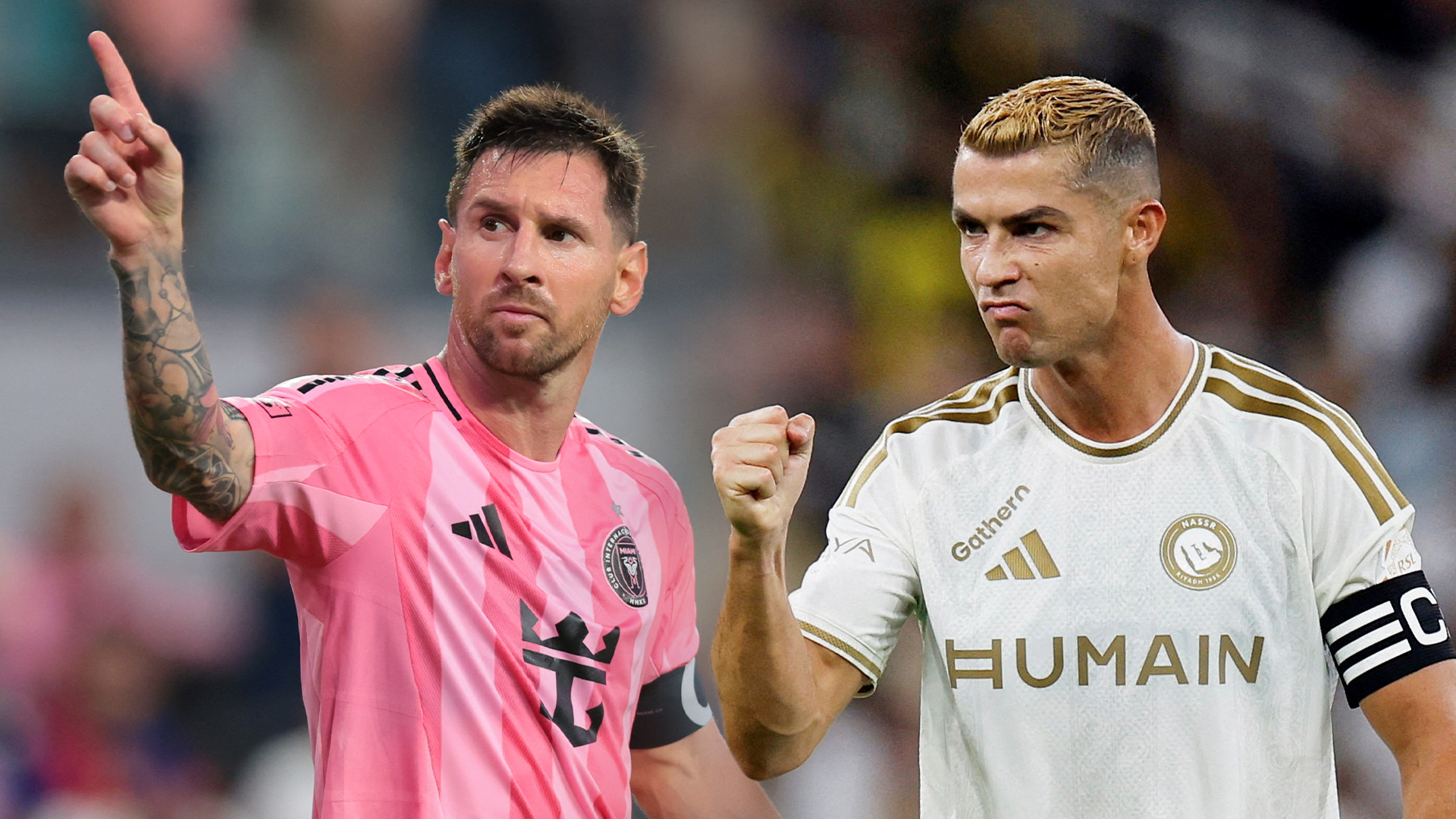 Messi, Cristiano Ronaldo