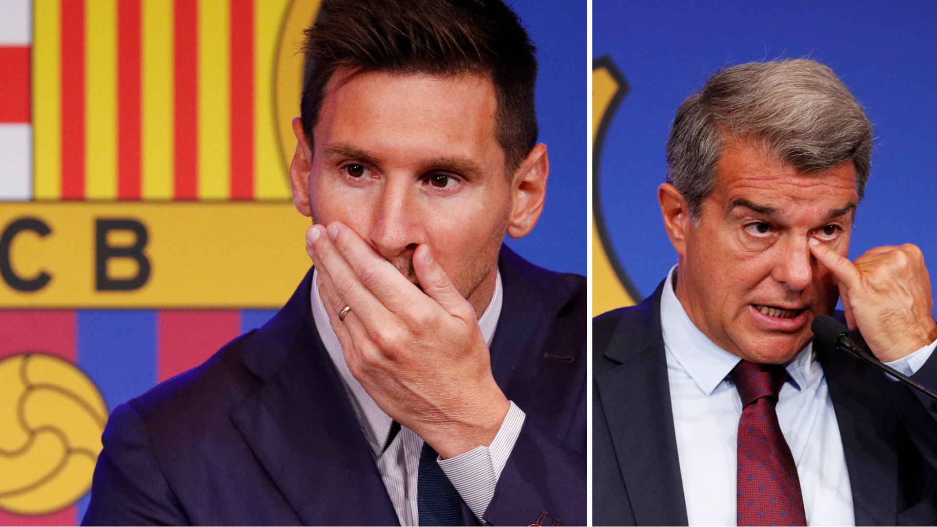 Messi, Laporta