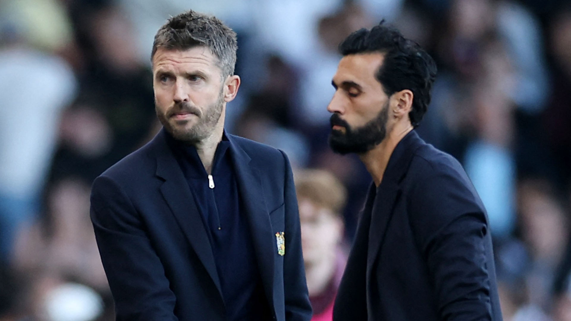 Michael Carrick y Álvaro Arbeloa