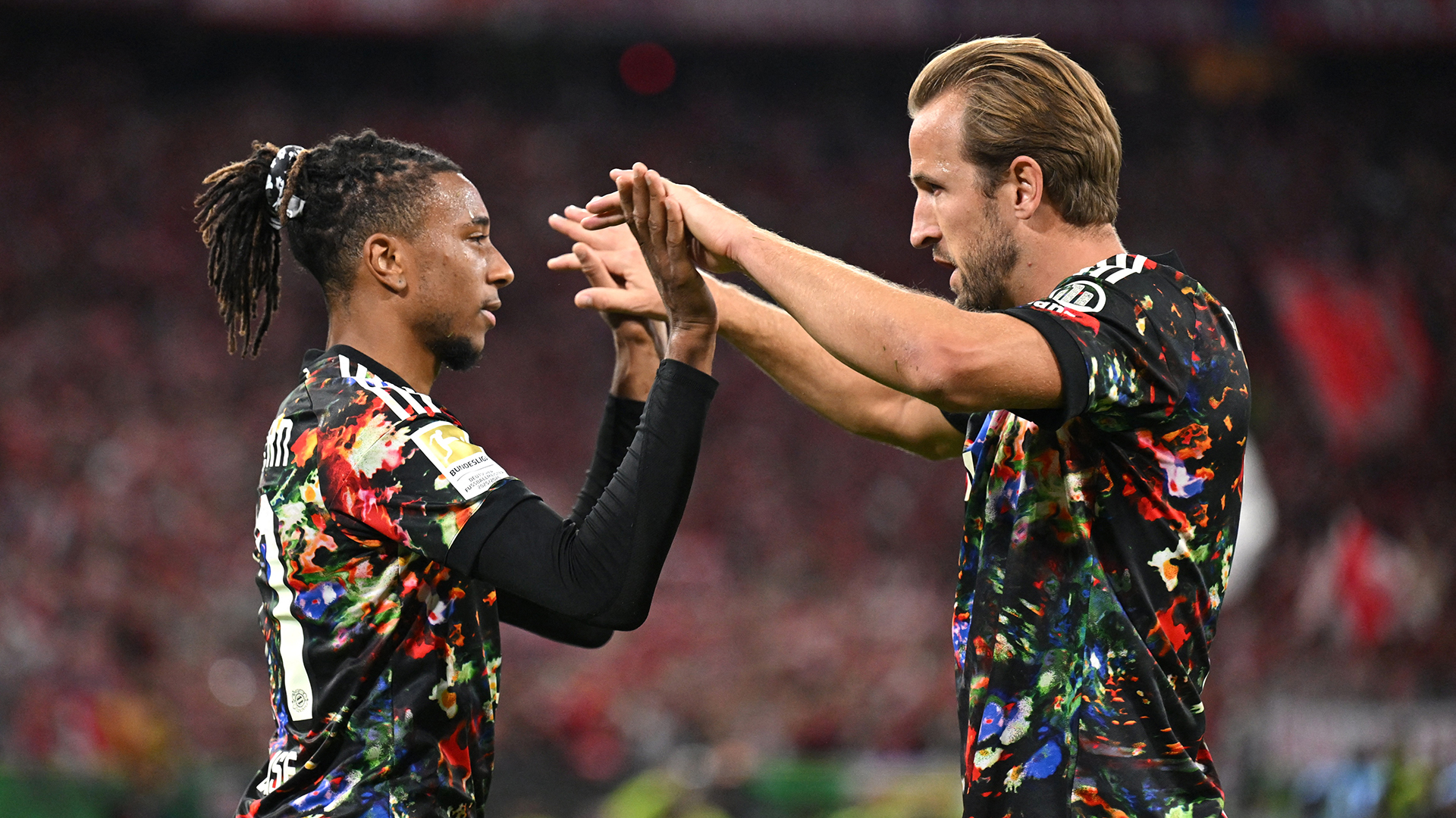 Michael Olise and Harry Kane