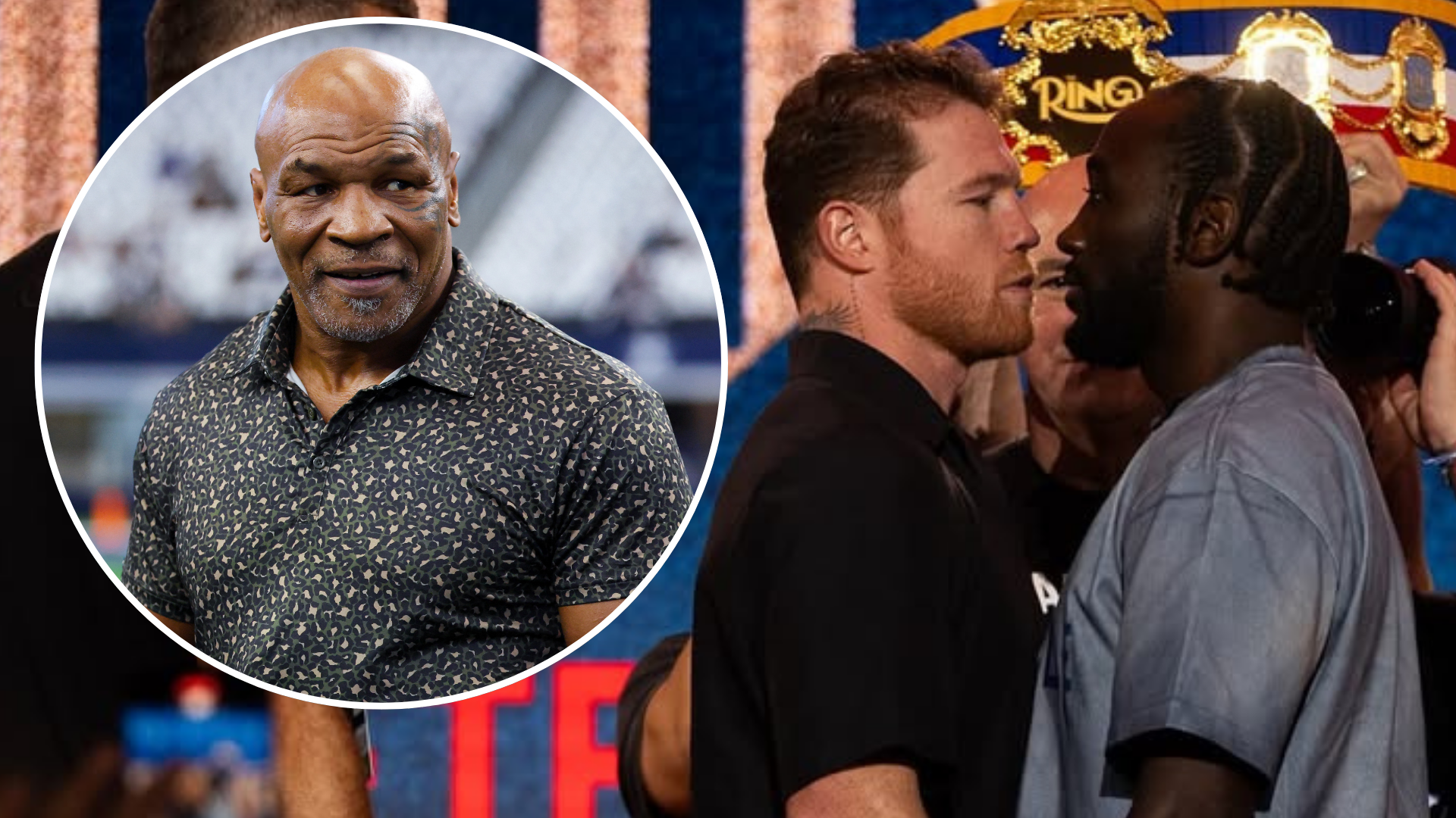 Mike Tyson Terence Crawford vs Canelo Álvarez