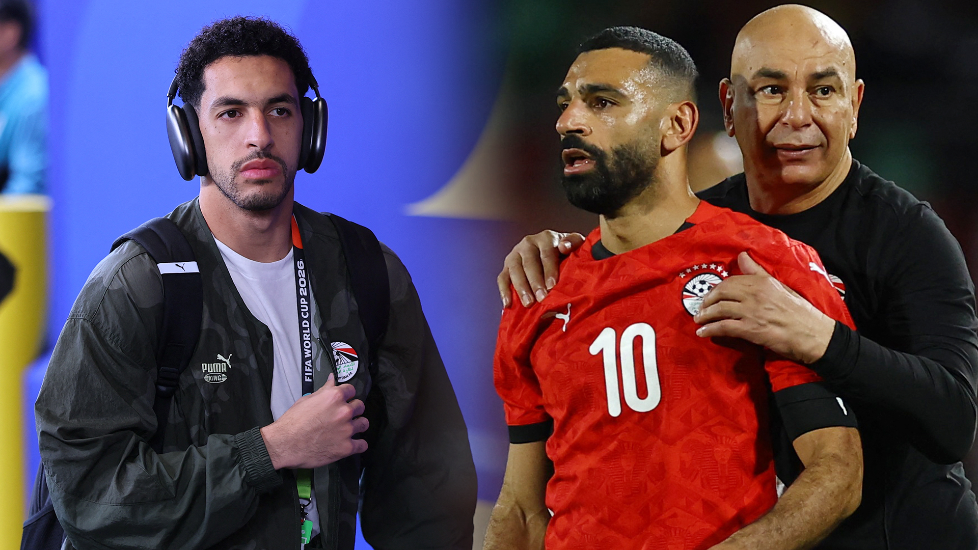 Mohamed Abdelmonem, Mohamed Salah, Hossam Hassan