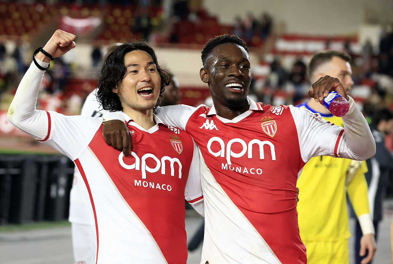 Monaco celebrate victory