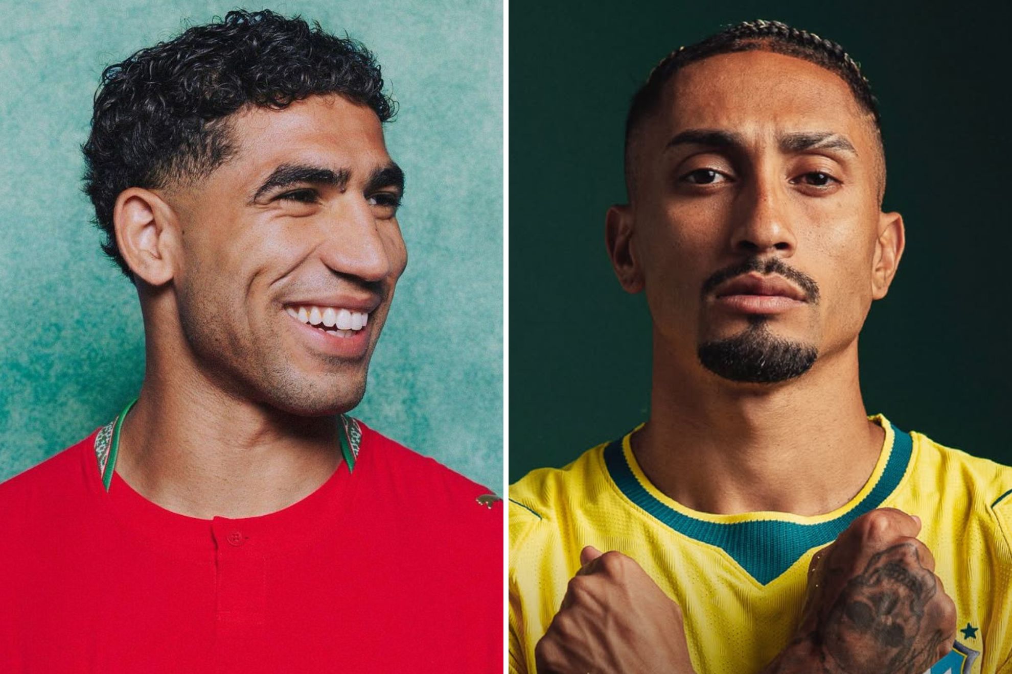 Moroccan fans clash with Brazilians