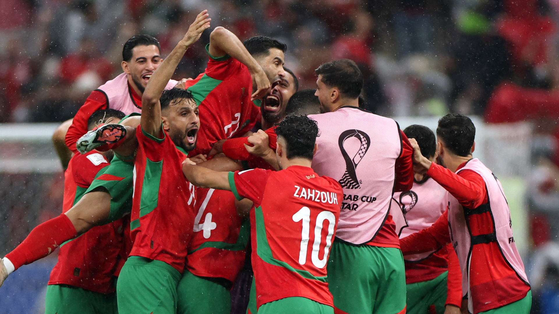 Morocco Arab Cup Final Jordan