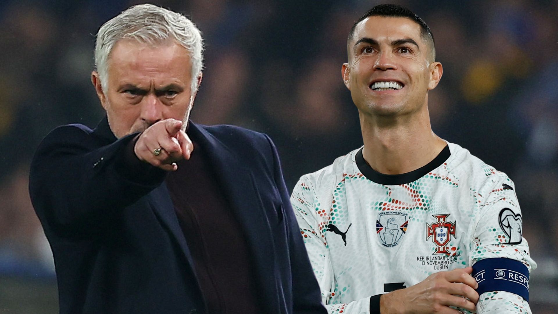 Mourinho Cristiano Ronaldo Portugal