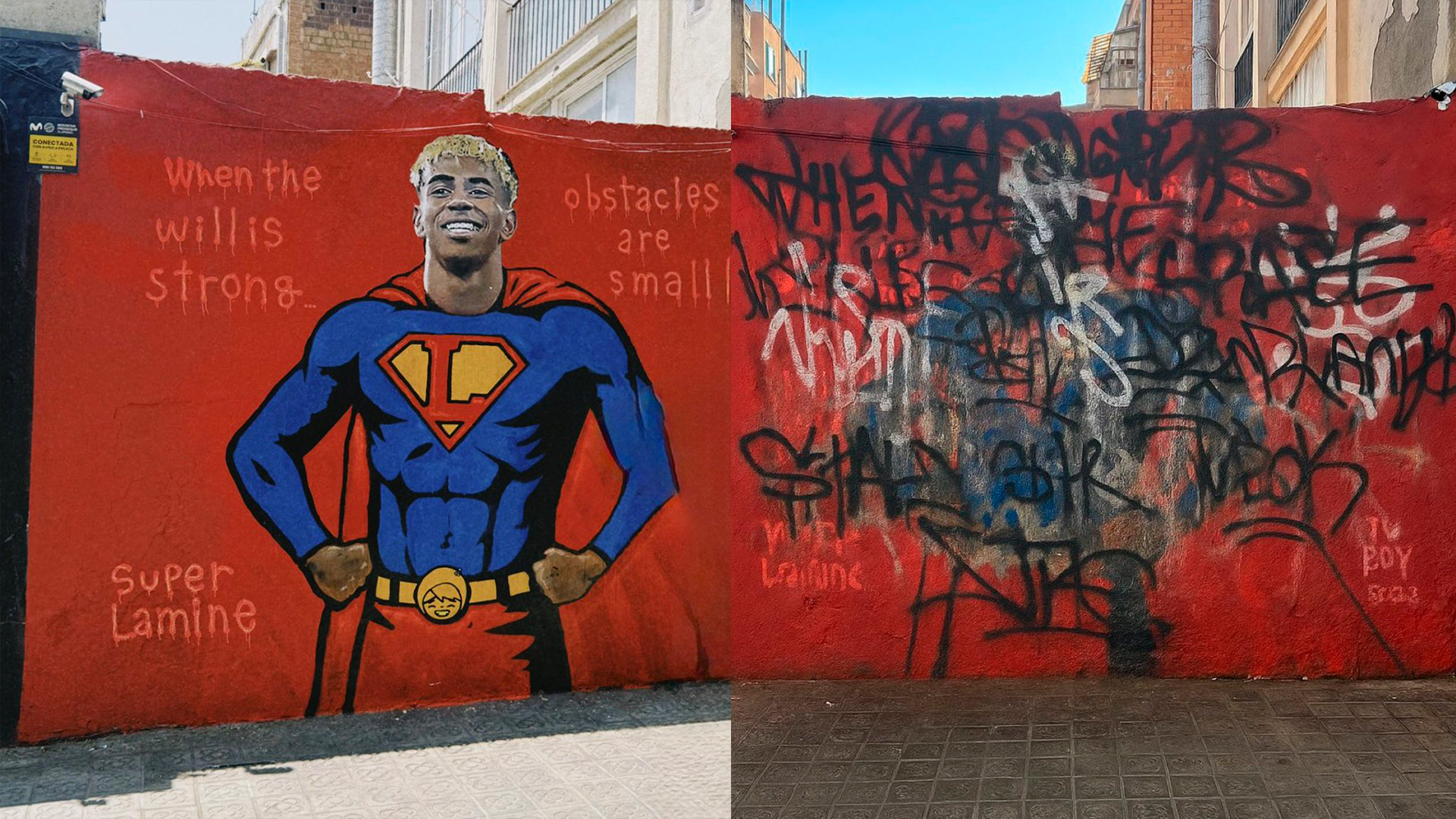 Mural Lamine Yamal